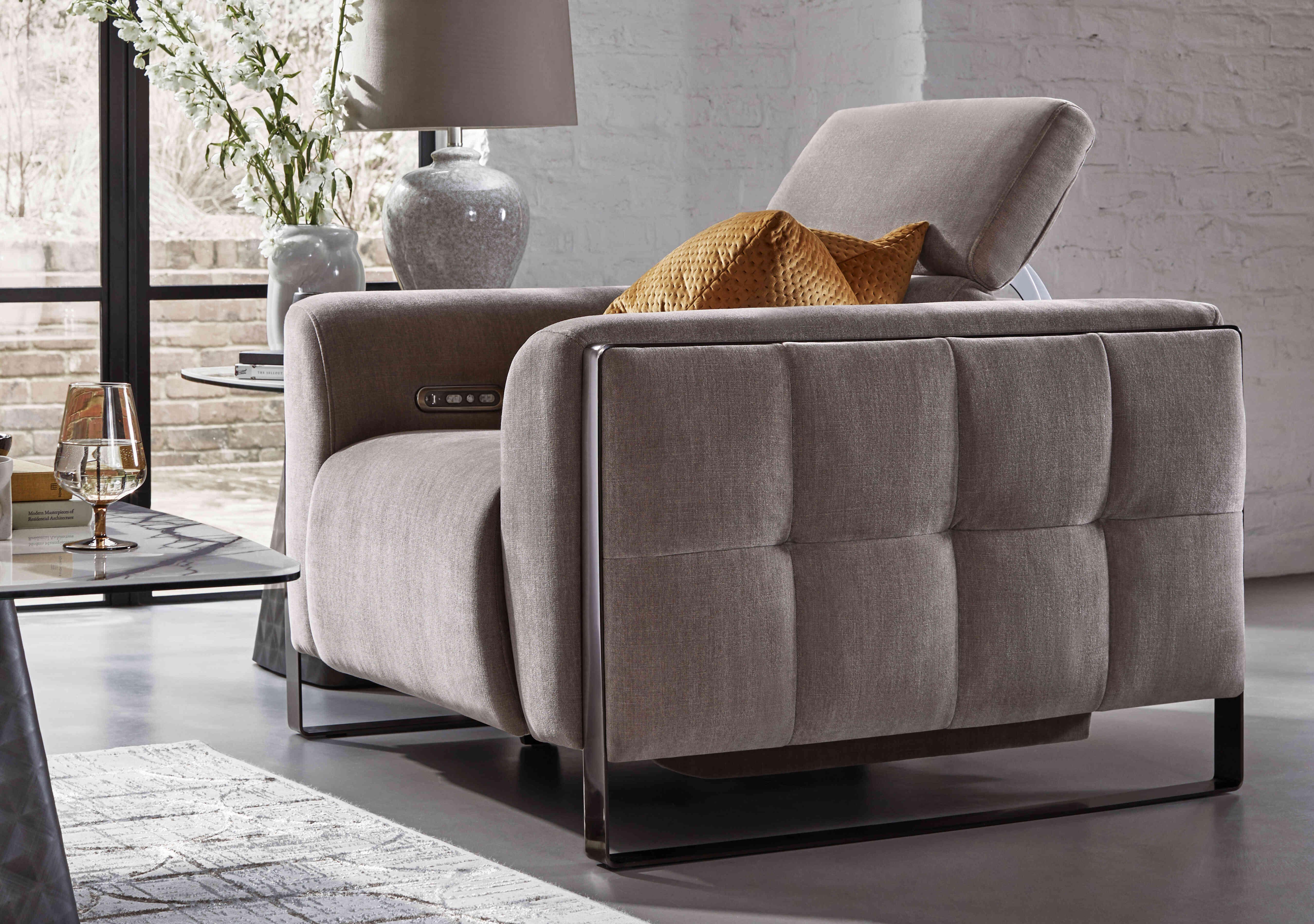 Gisella Fabric Chair in  on Furniture Village