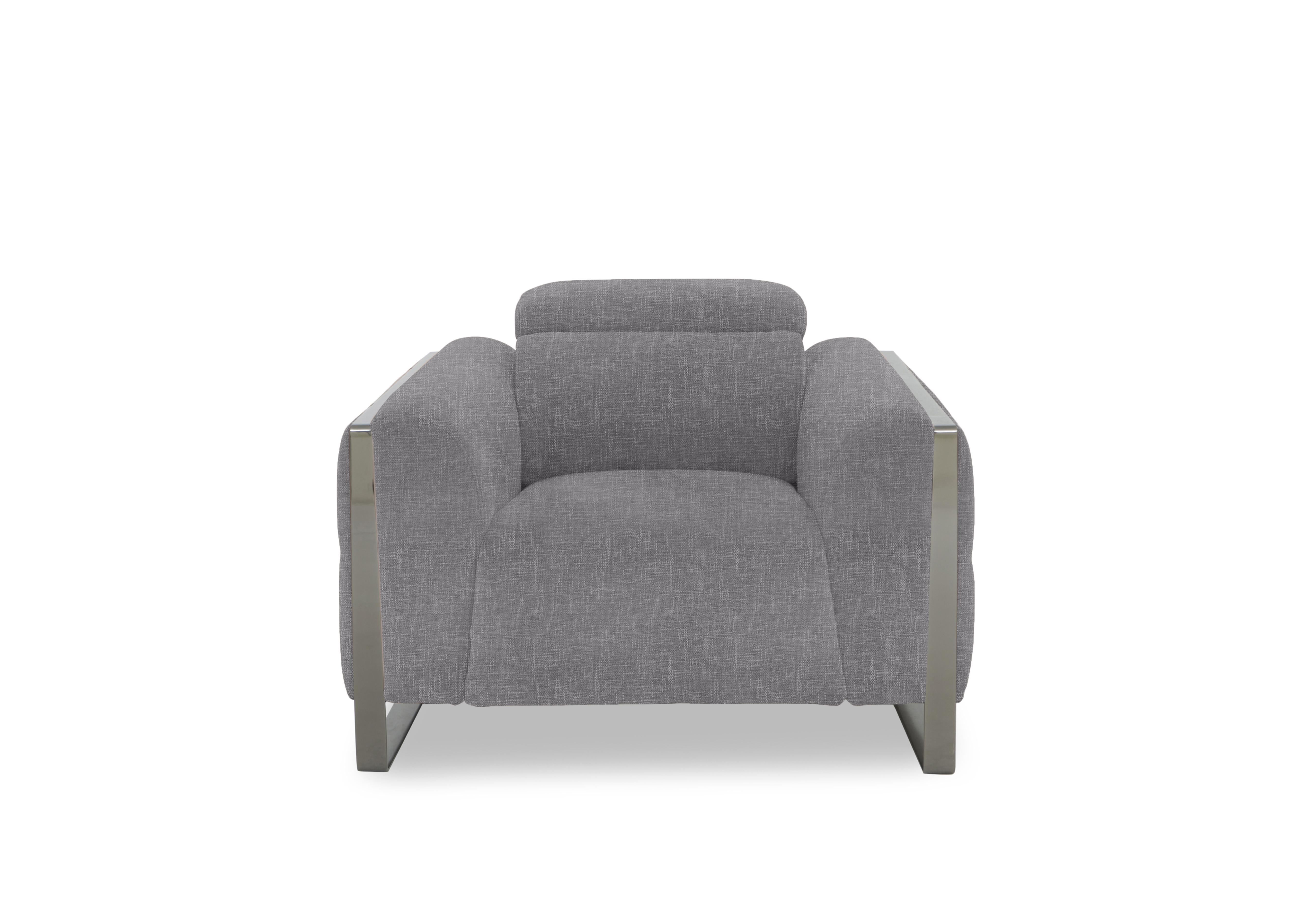 Gisella Fabric Chair in Anivia Grey 12445 on Furniture Village
