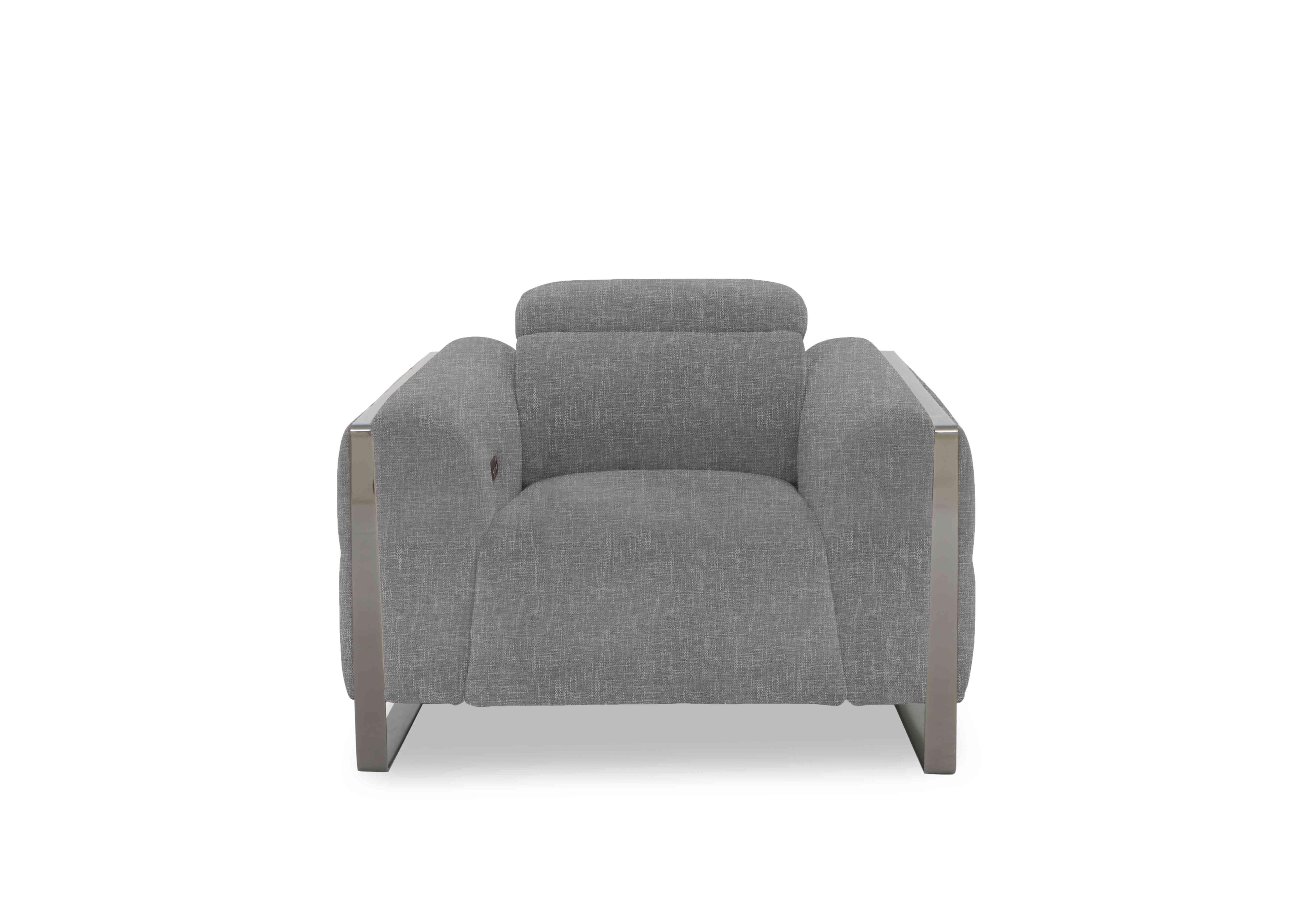 Gisella Fabric Chair in Anivia Grey 12445 on Furniture Village