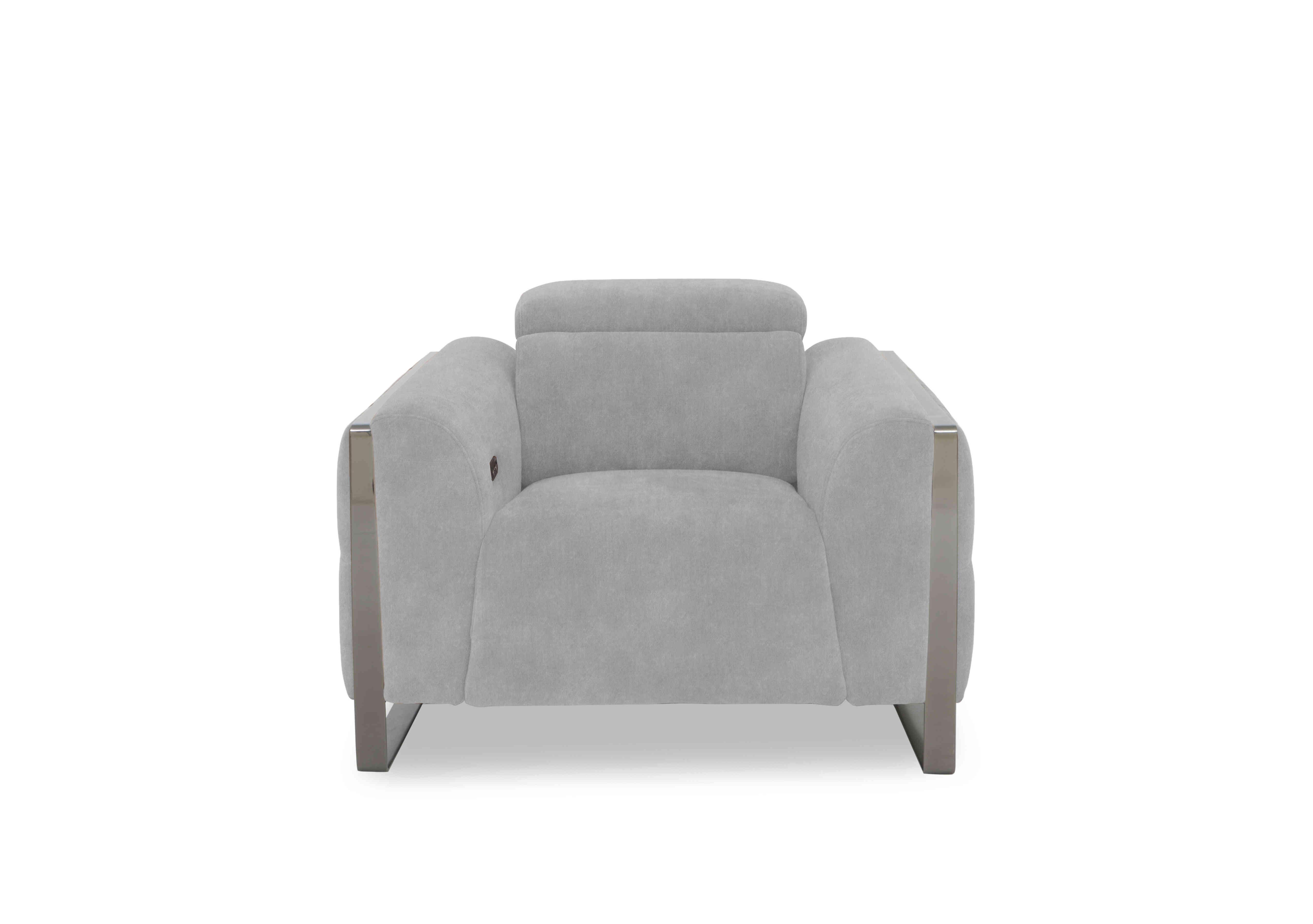 Gisella Fabric Chair in Dexter Smoke 43516 on Furniture Village