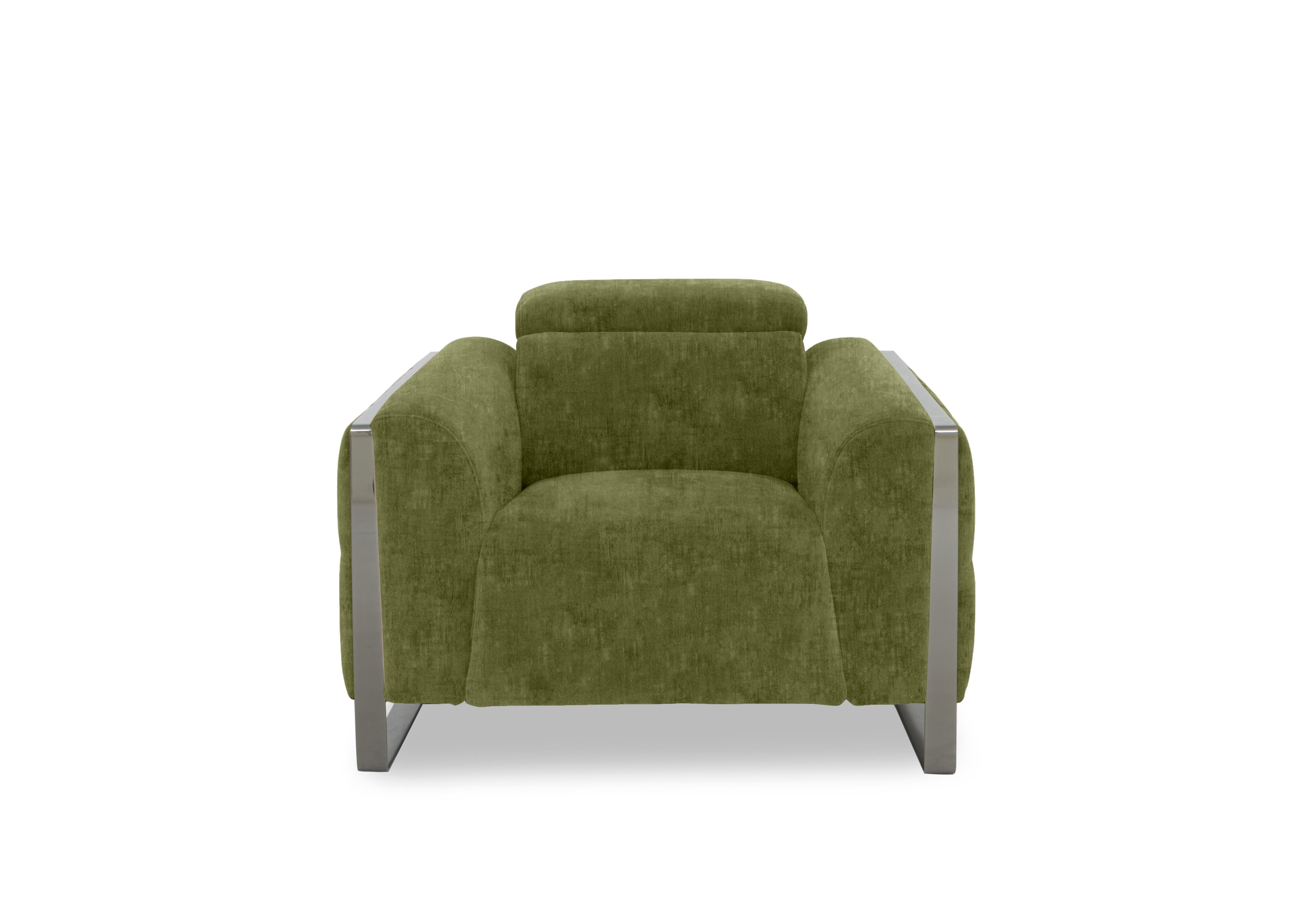 Gisella Fabric Chair in Heritage Olive 52003 on Furniture Village