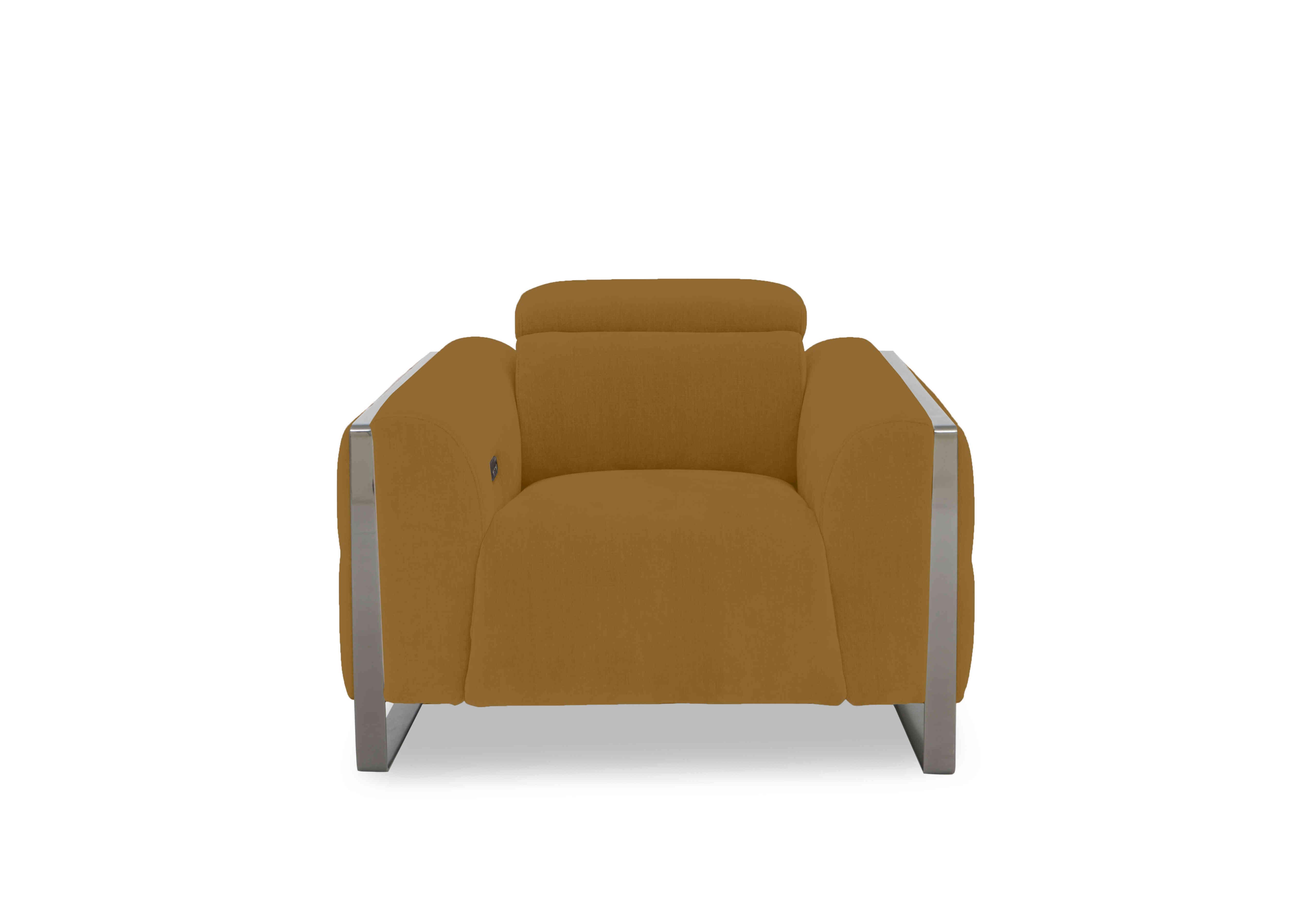 Gisella Fabric Chair in Opulence Saffron 51009 on Furniture Village