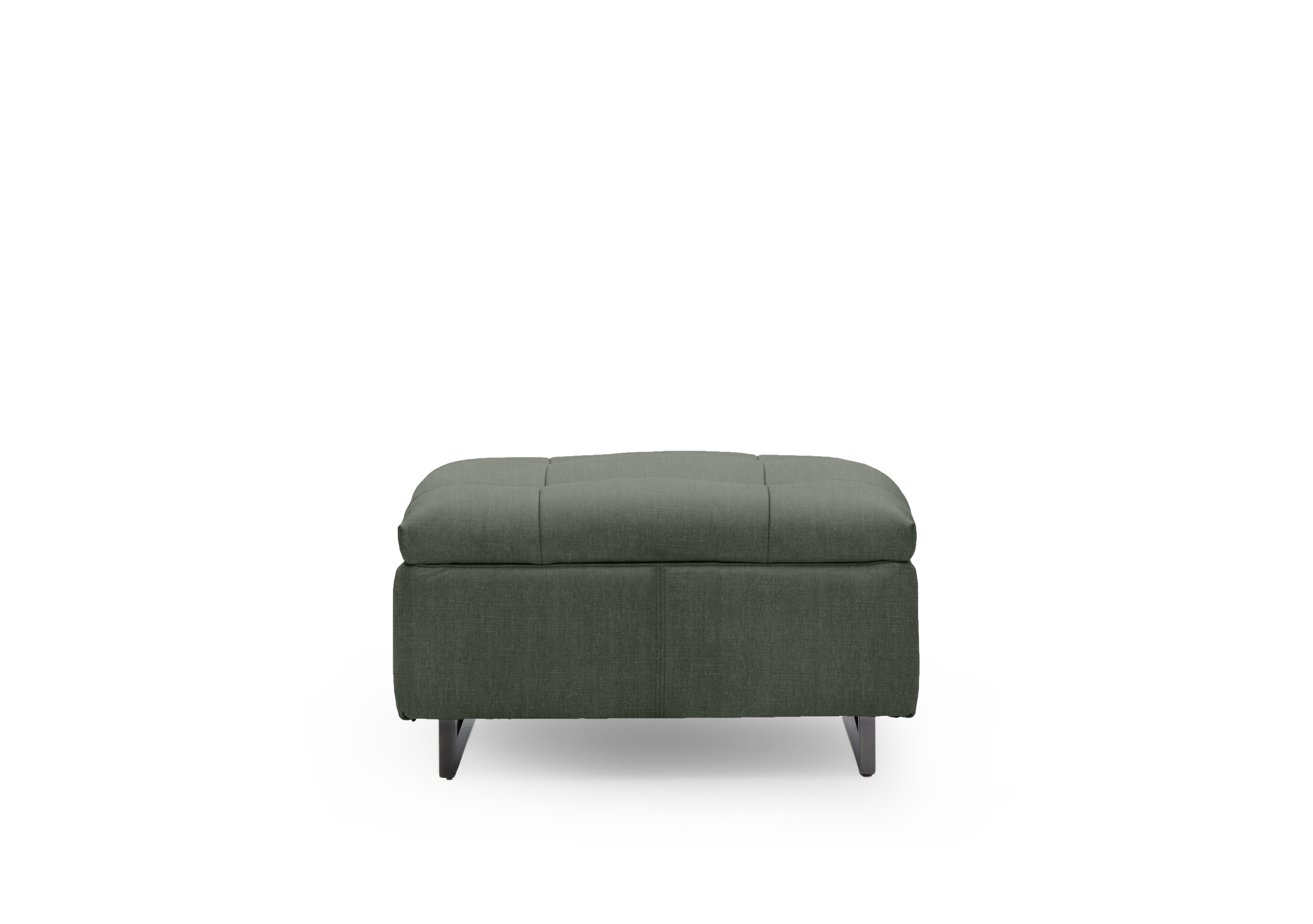 Gisella Fabric Large Footstool in Manhattan Pine 58001 on Furniture Village