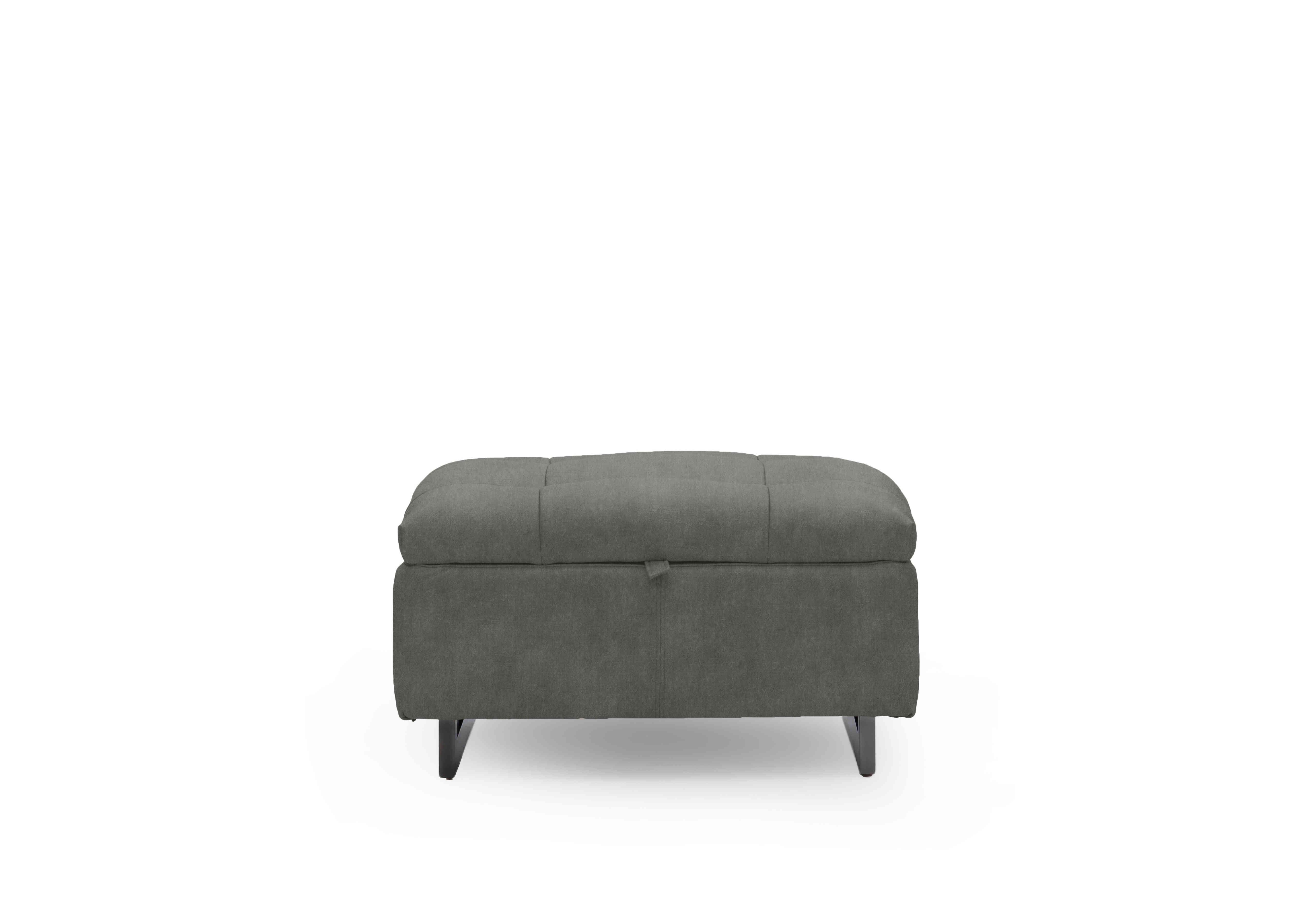 Gisella Fabric Storage Footstool in Dexter Moss 43515 on Furniture Village