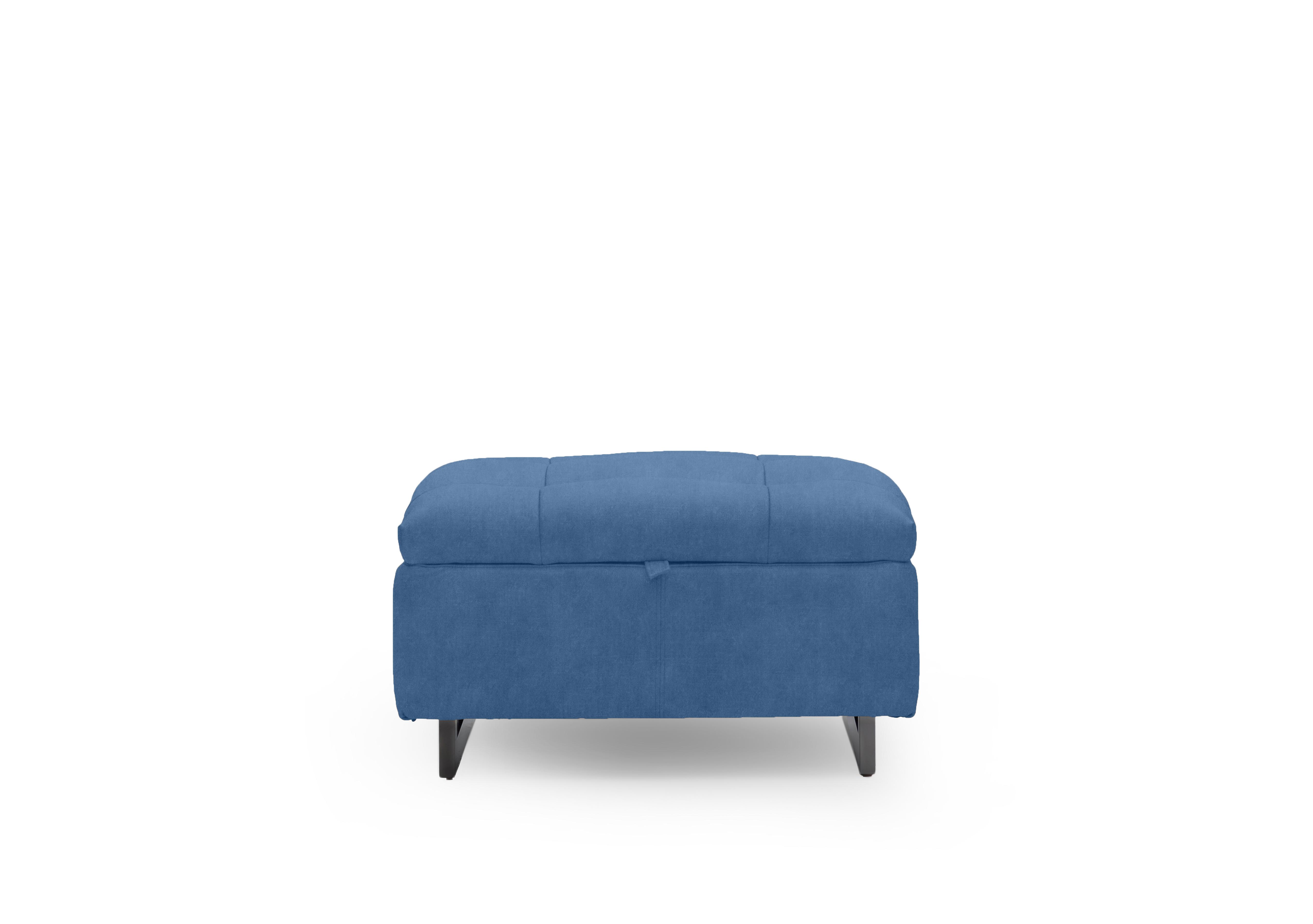 Gisella Fabric Storage Footstool in Dexter Wave 43525 on Furniture Village