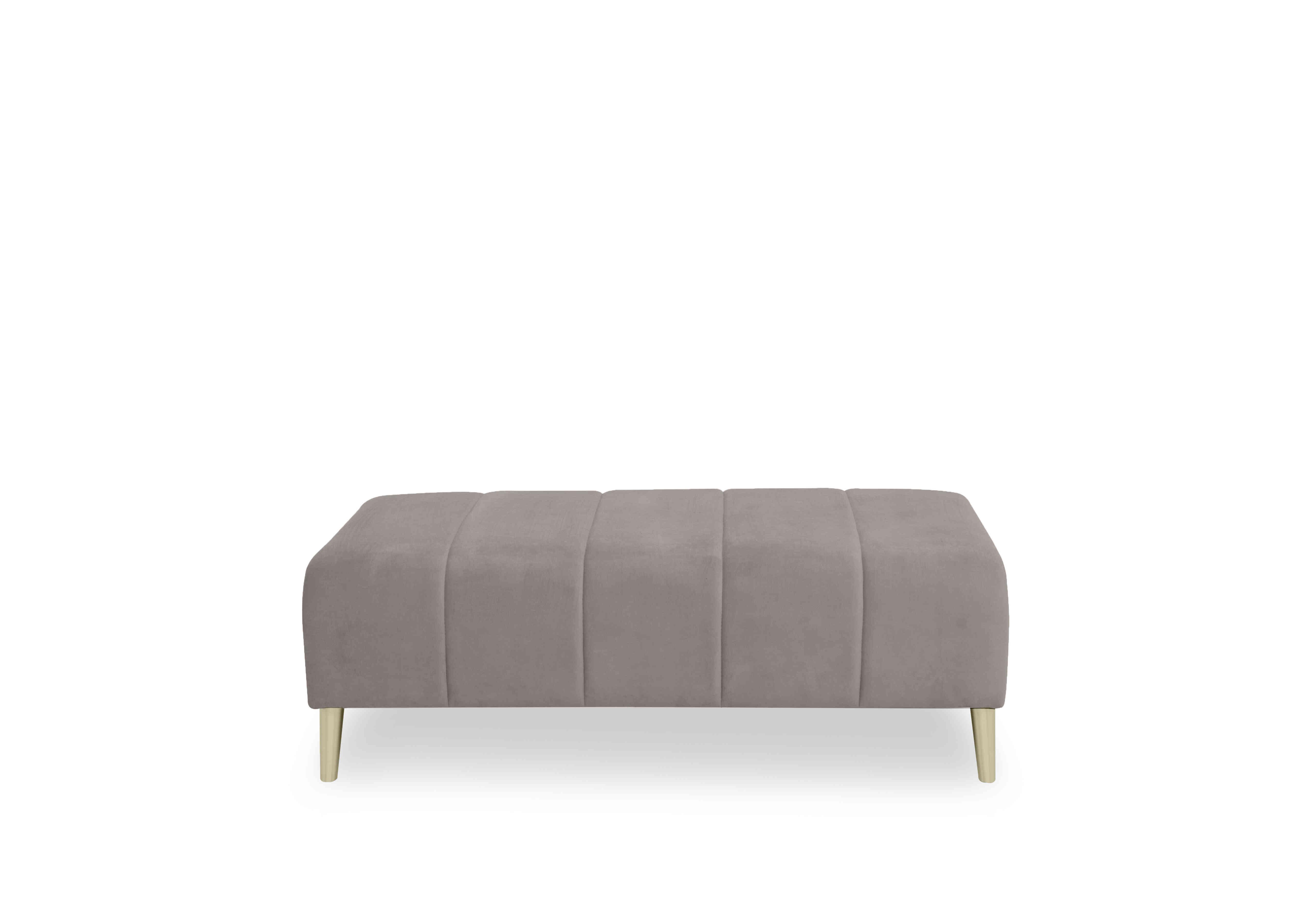 Helena Bench Stool in Pluto Pebble Gold T Gold Ft on Furniture Village