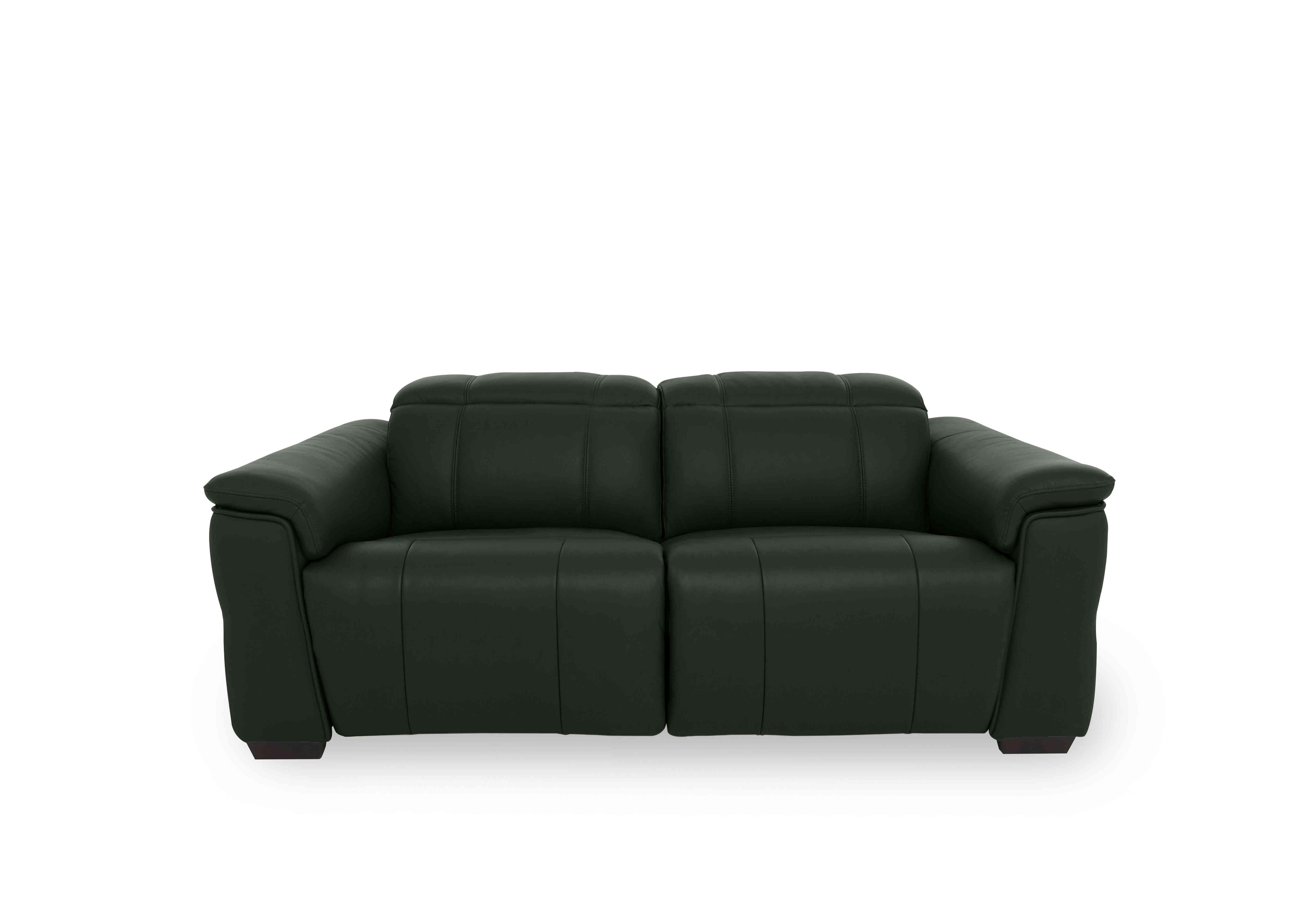 Inca Leather 2 Seater Power Recliner Sofa with Power Headrests in Cat-40/10 Oslo Pine on Furniture Village