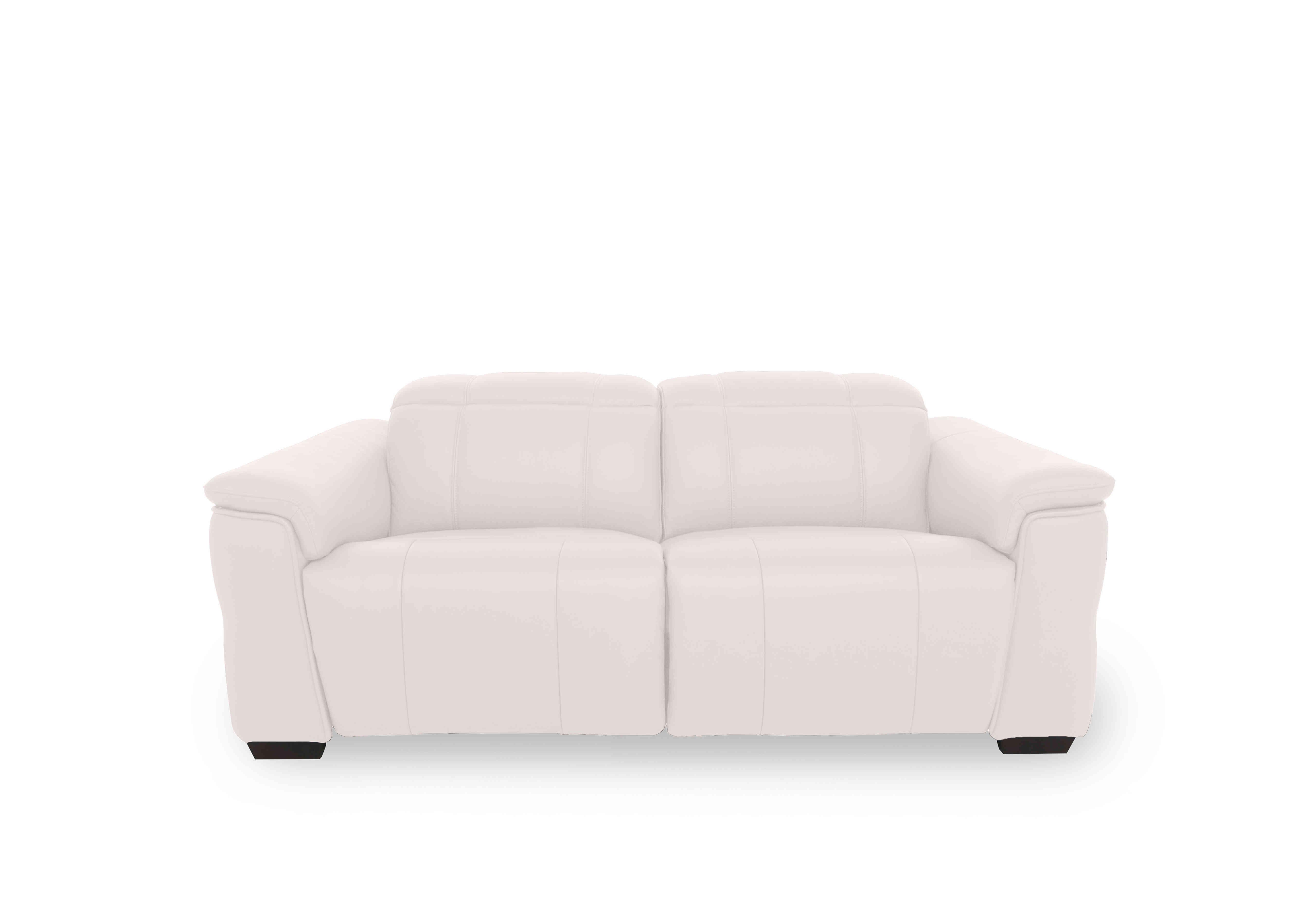 Inca Leather 2 Seater Power Recliner Sofa with Power Headrests in Cat-40/13 Cotton on Furniture Village