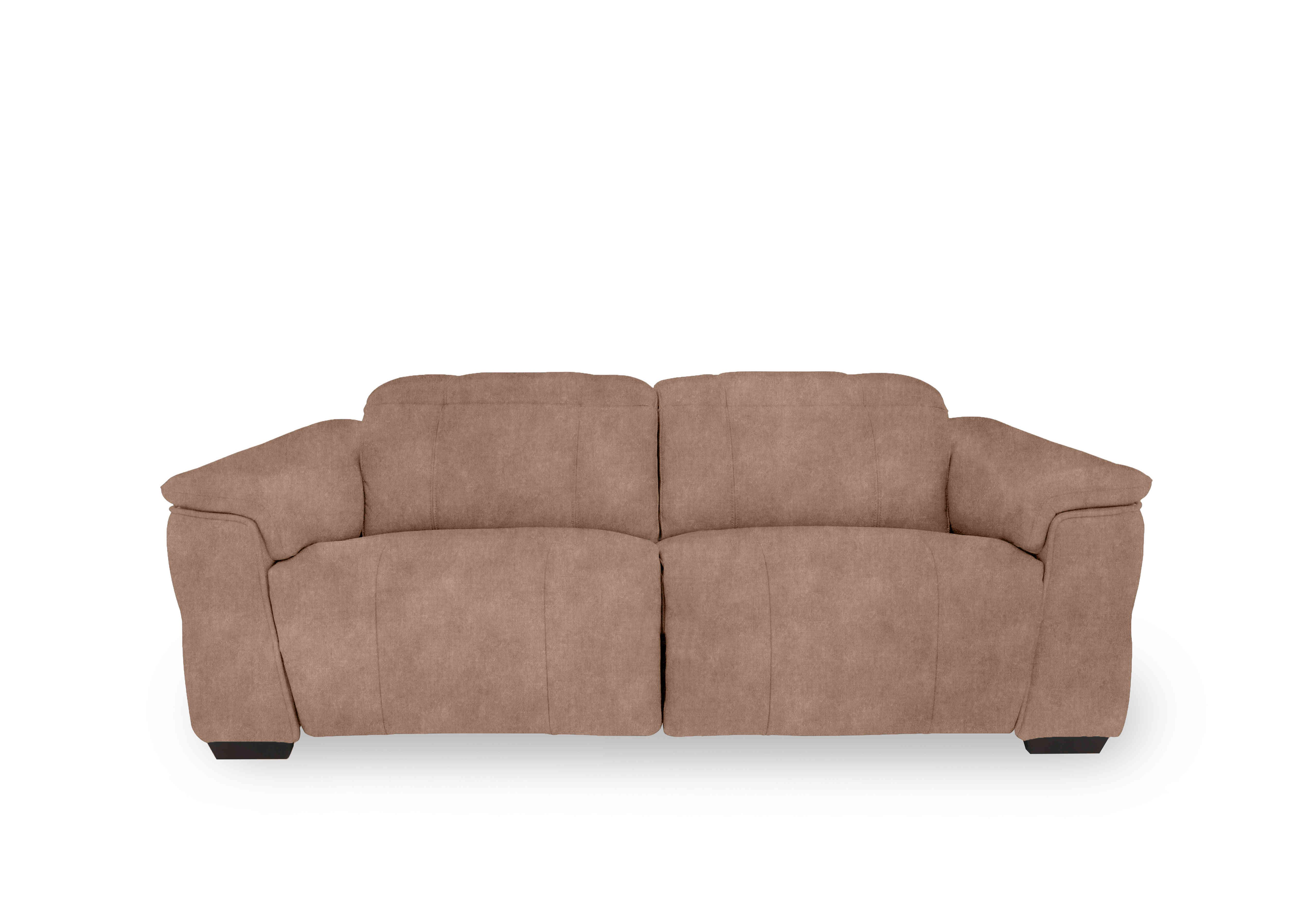 Inca Fabric 3 Seater Power Recliner Sofa with Power Headrests in Dexter Sand 43507 on Furniture Village