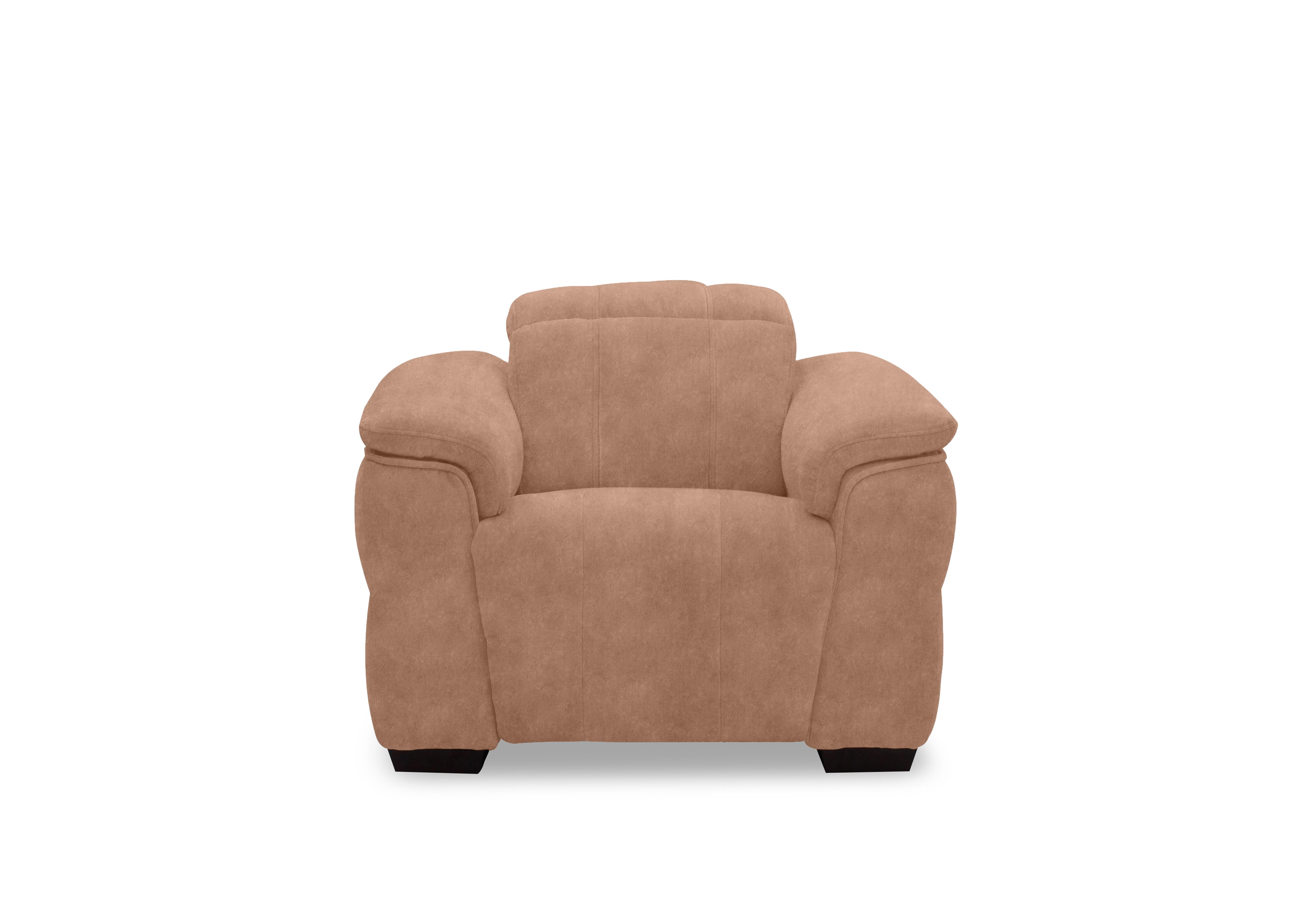 Inca Fabric Power Recliner Chair with Power Headrest in Dexter Sand 43507 on Furniture Village