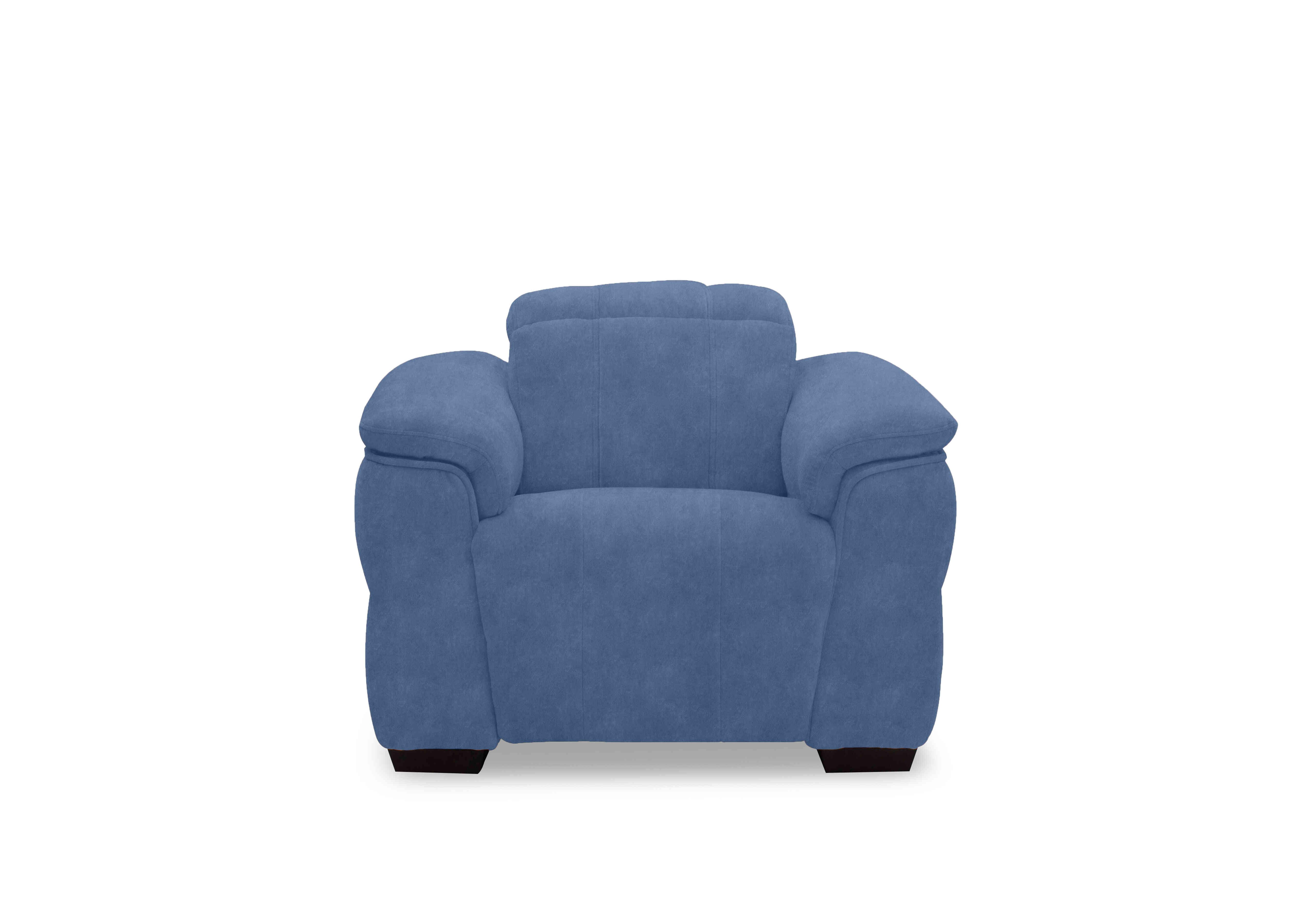 Inca Fabric Power Recliner Chair with Power Headrest in Dexter Wave 43525 on Furniture Village