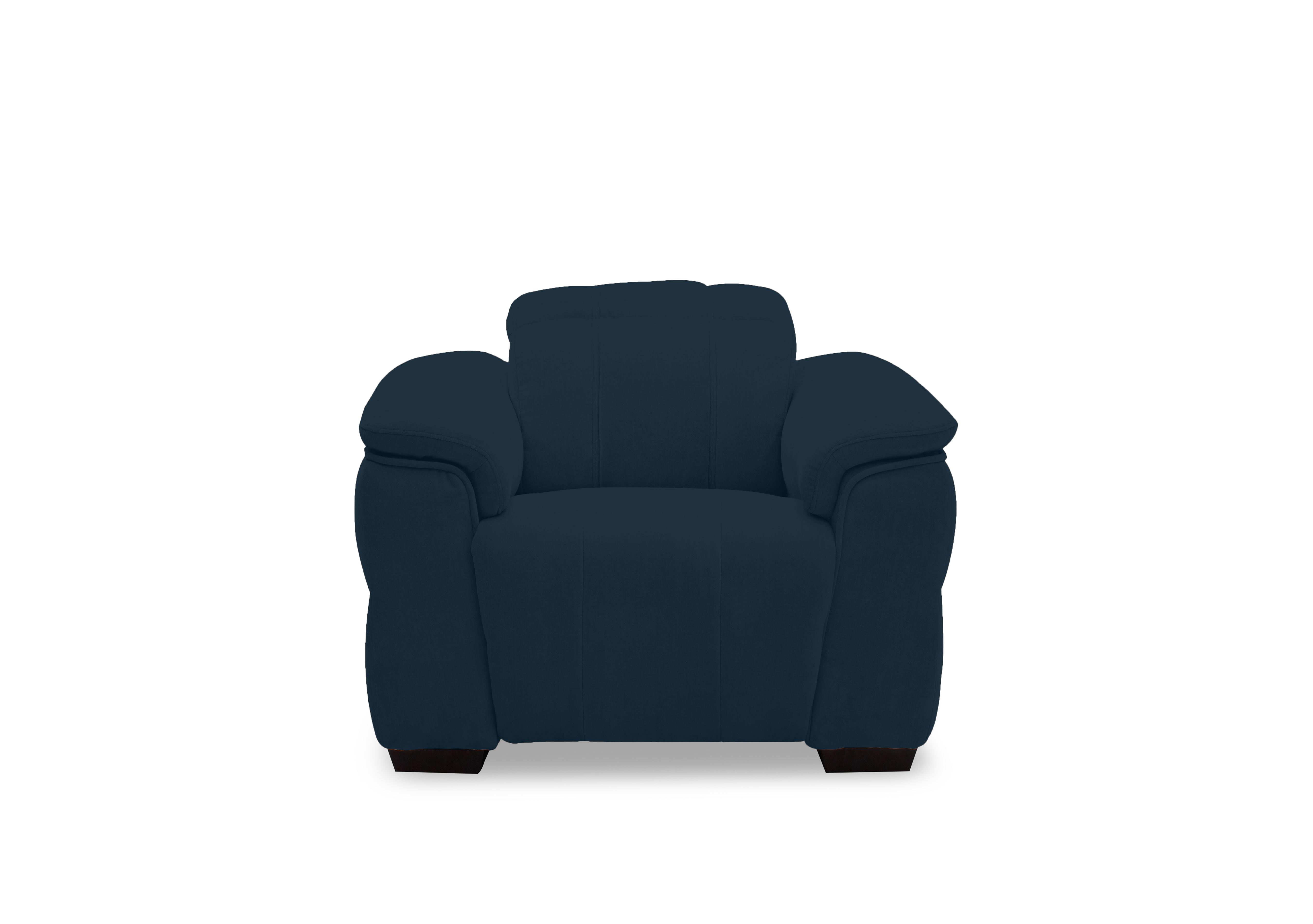 Inca Fabric Power Recliner Chair with Power Headrest in Opulence Royal 50495 on Furniture Village