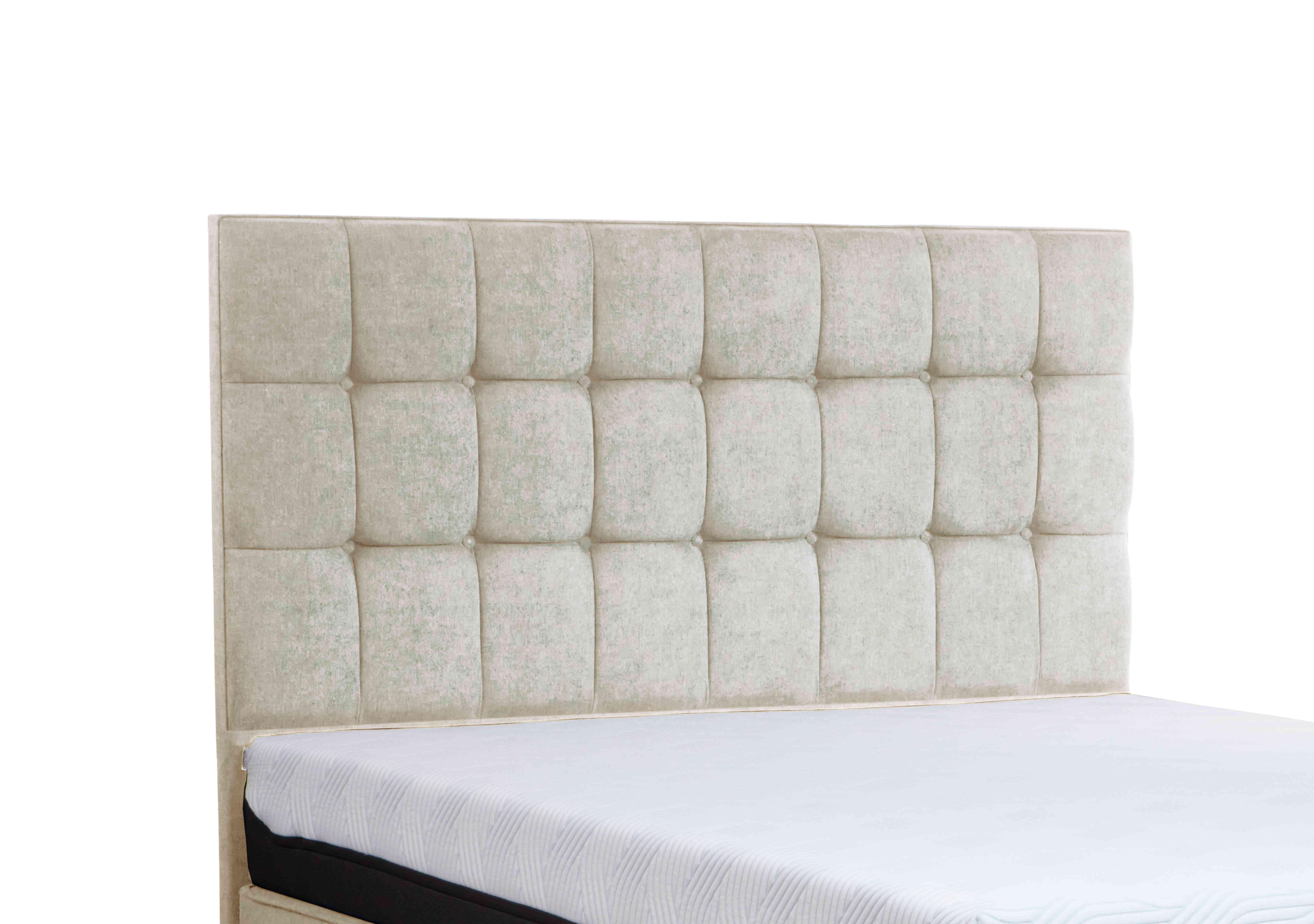 Buckingham Winslow Floor Standing Headboard in Venice Cream on Furniture Village