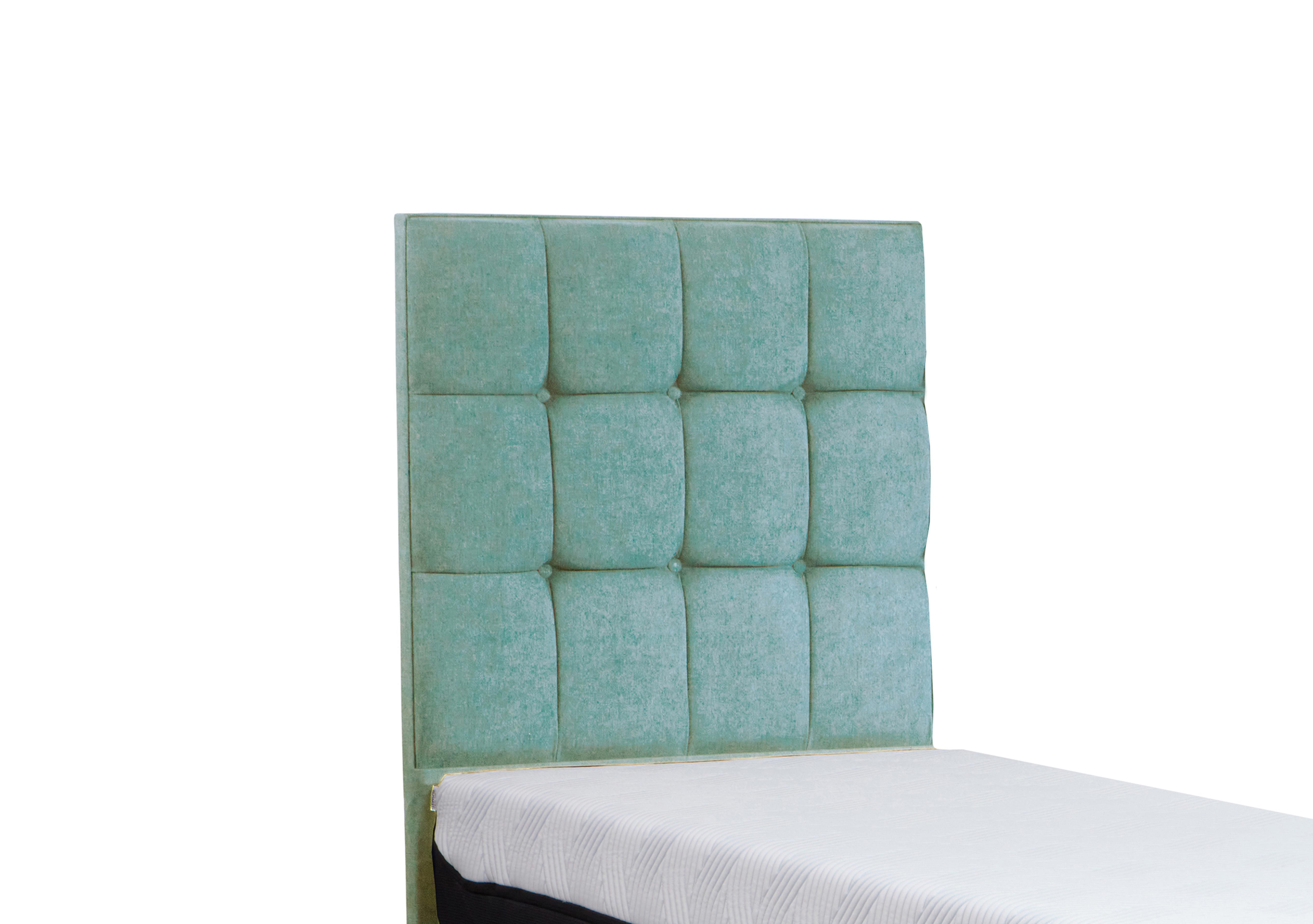 Buckingham Winslow Floor Standing Headboard in Venice Jade on Furniture Village