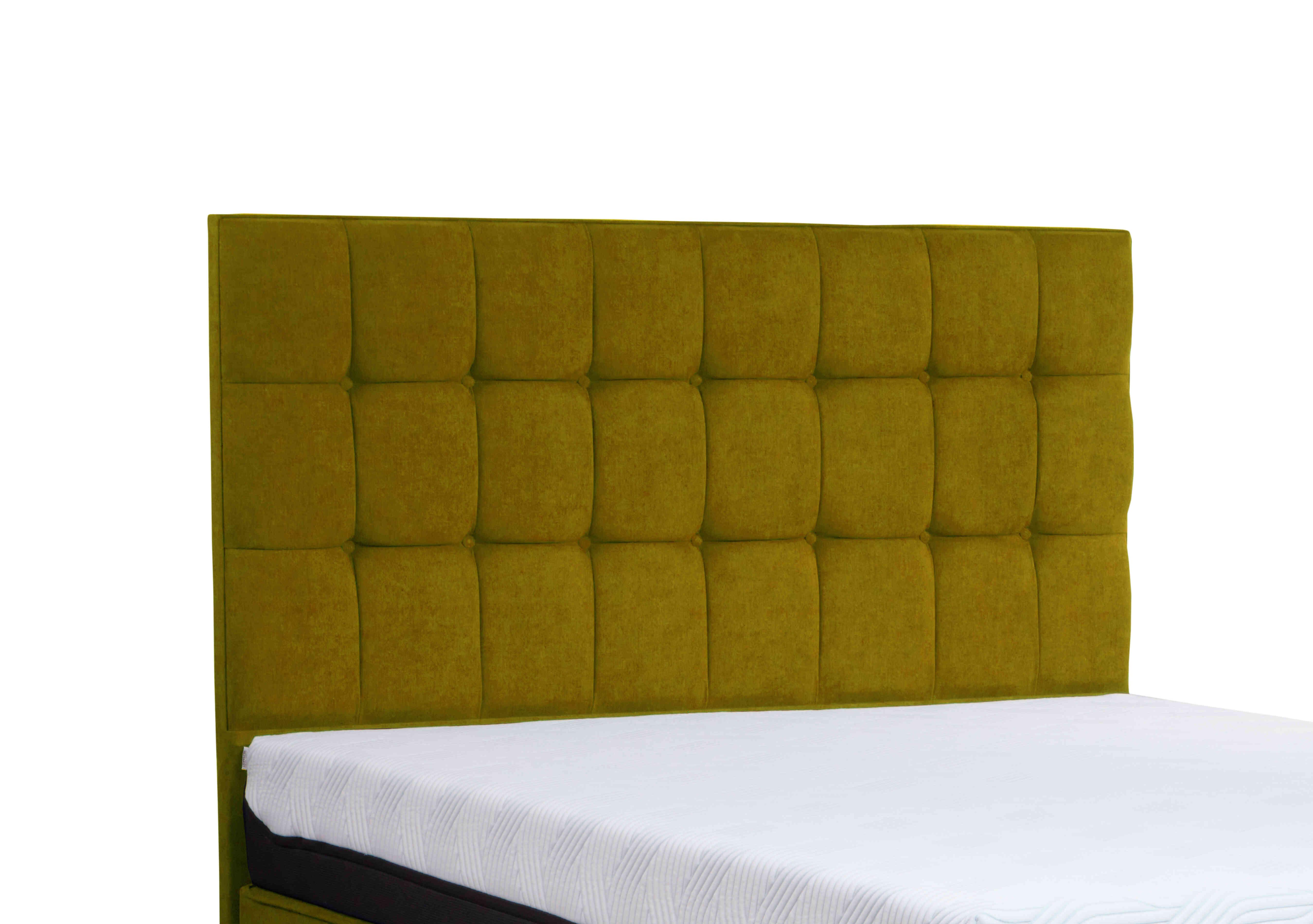 Buckingham Winslow Floor Standing Headboard in Venice Olive on Furniture Village