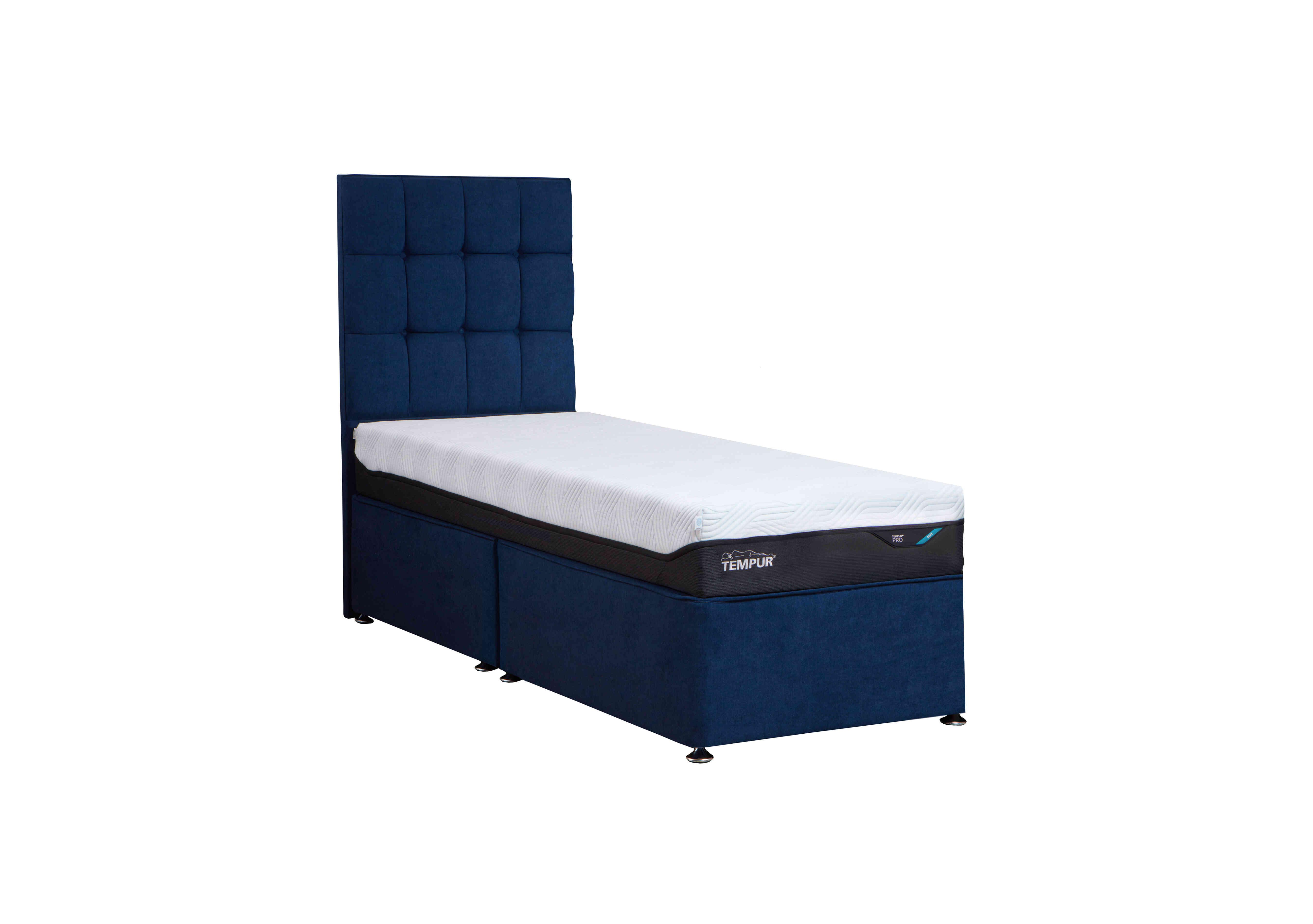 Buckingham Platform Divan Base in Venice Marine on Furniture Village