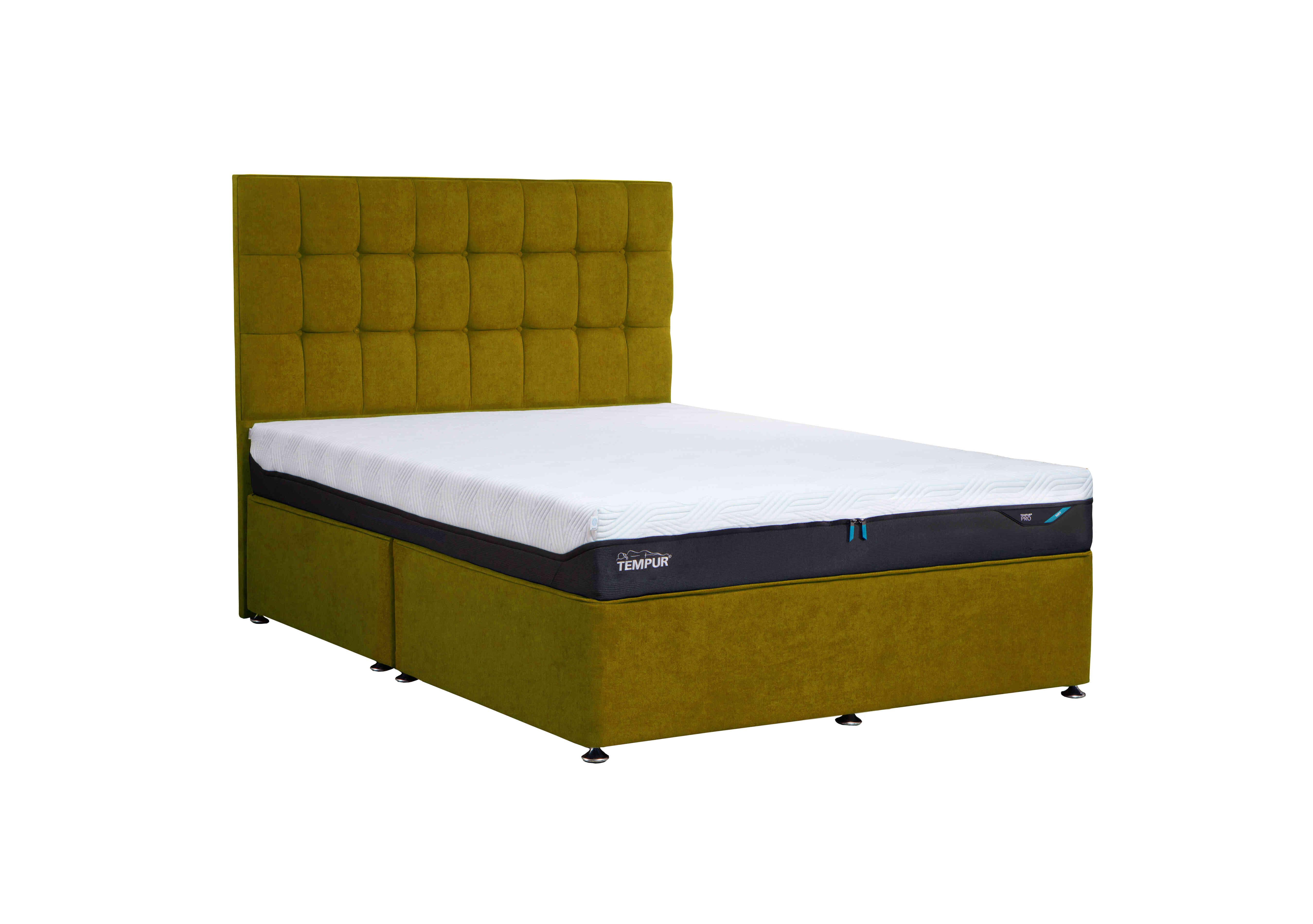 Buckingham Platform Divan Base in Venice Olive on Furniture Village