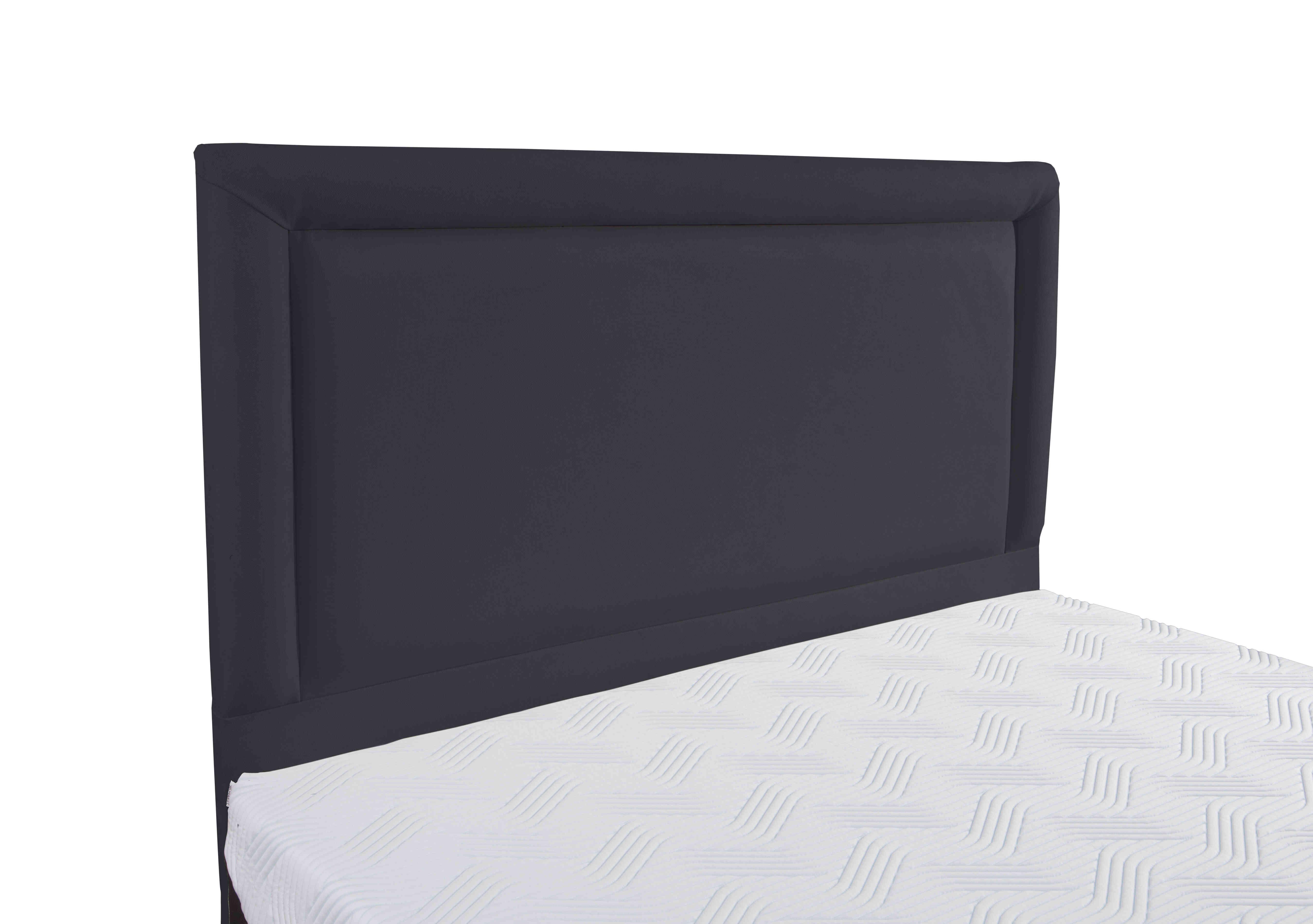 Buckingham Marlow Floor Standing Headboard in Venice Anthracite on Furniture Village