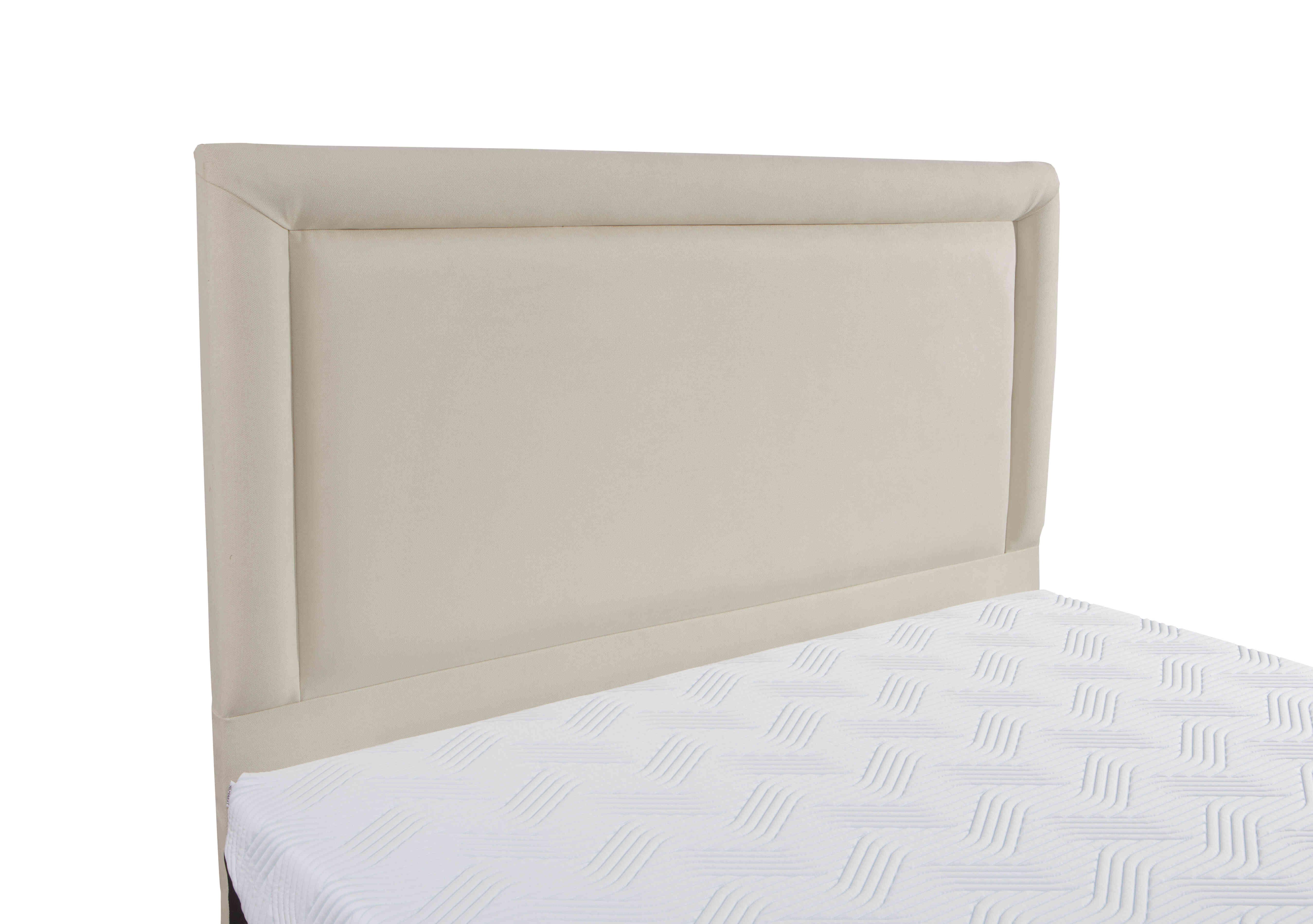 Buckingham Marlow Floor Standing Headboard in Venice Cream on Furniture Village