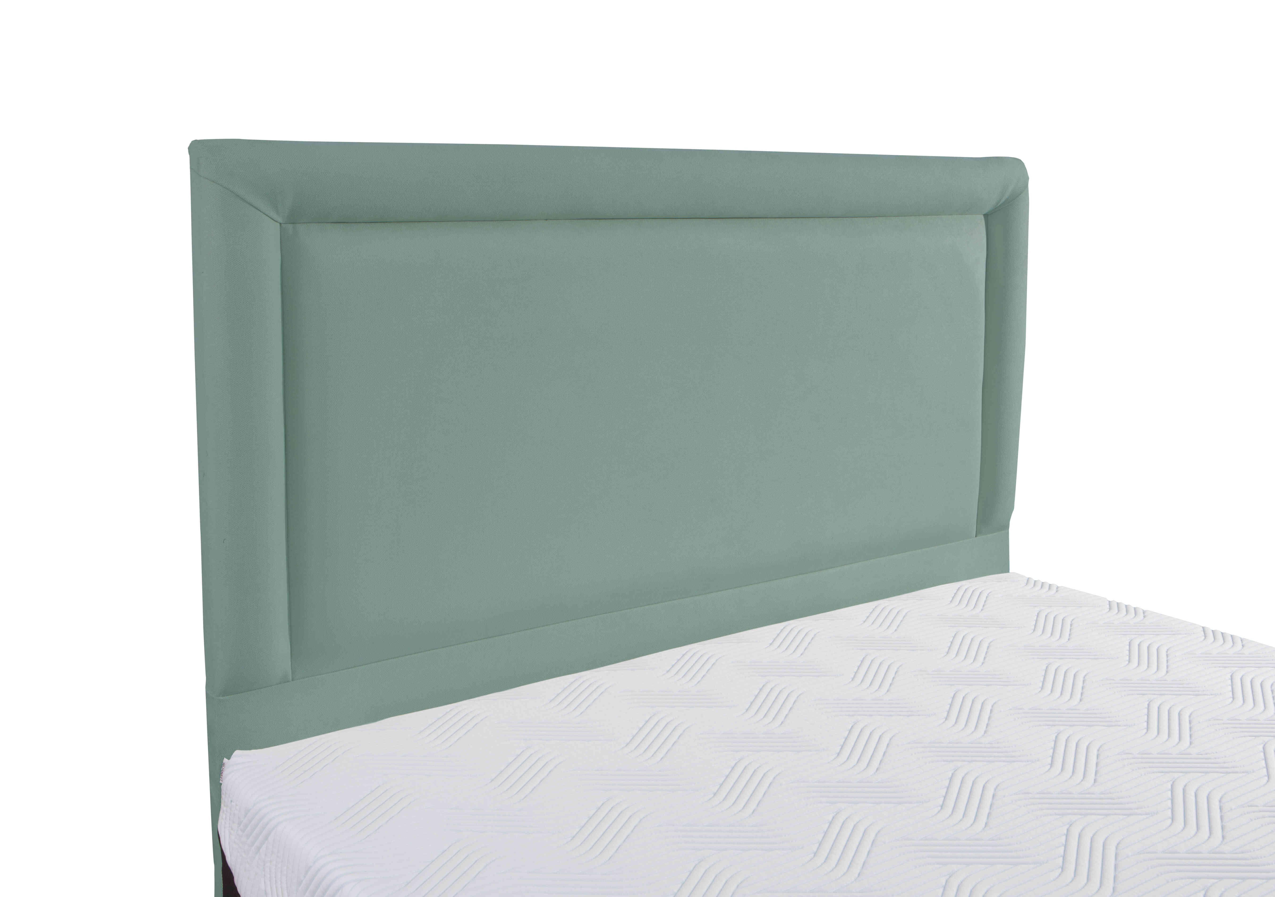 Buckingham Marlow Floor Standing Headboard in Venice Jade on Furniture Village