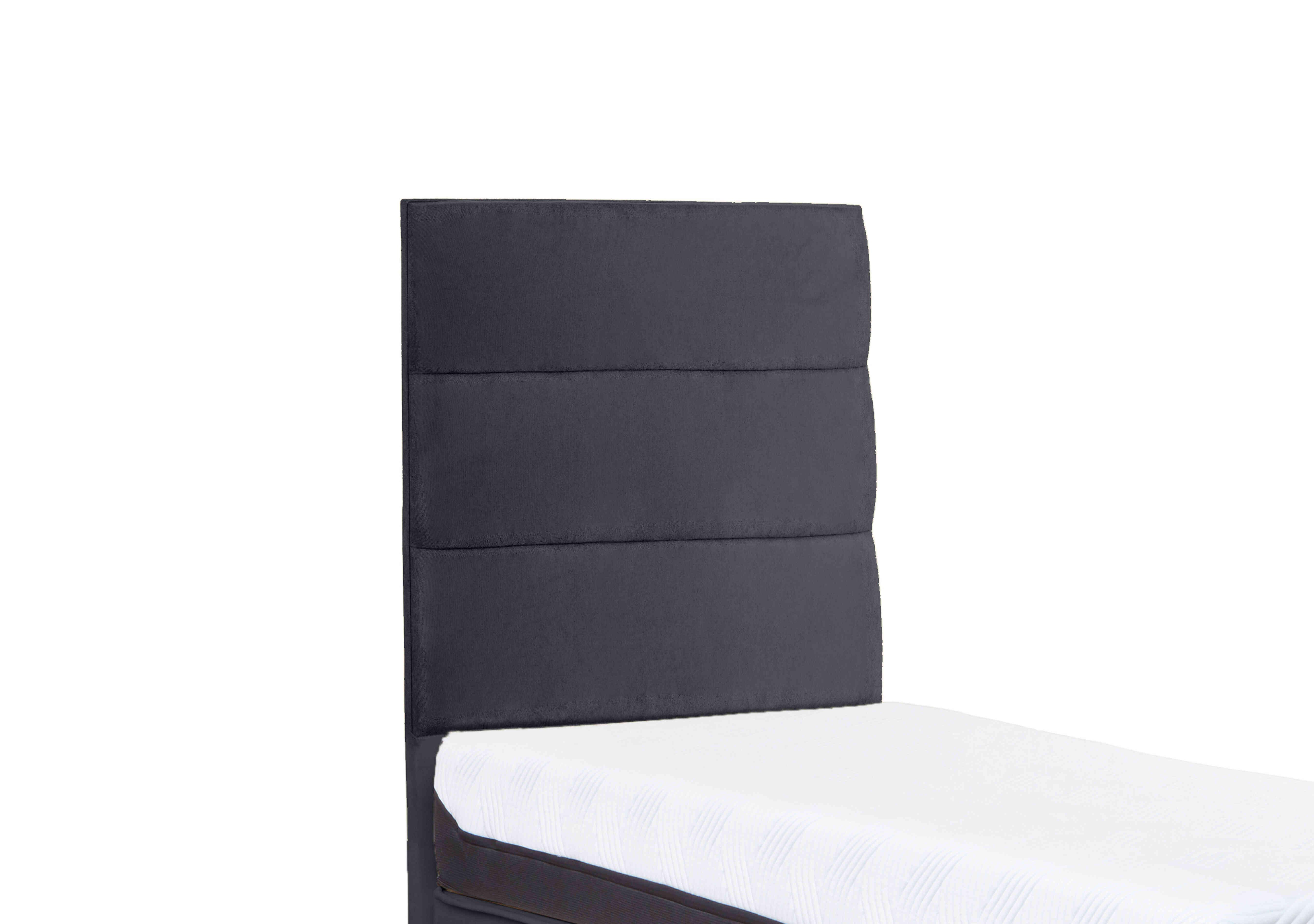 Buckingham Turville Floor Standing Headboard in Venice Anthracite on Furniture Village