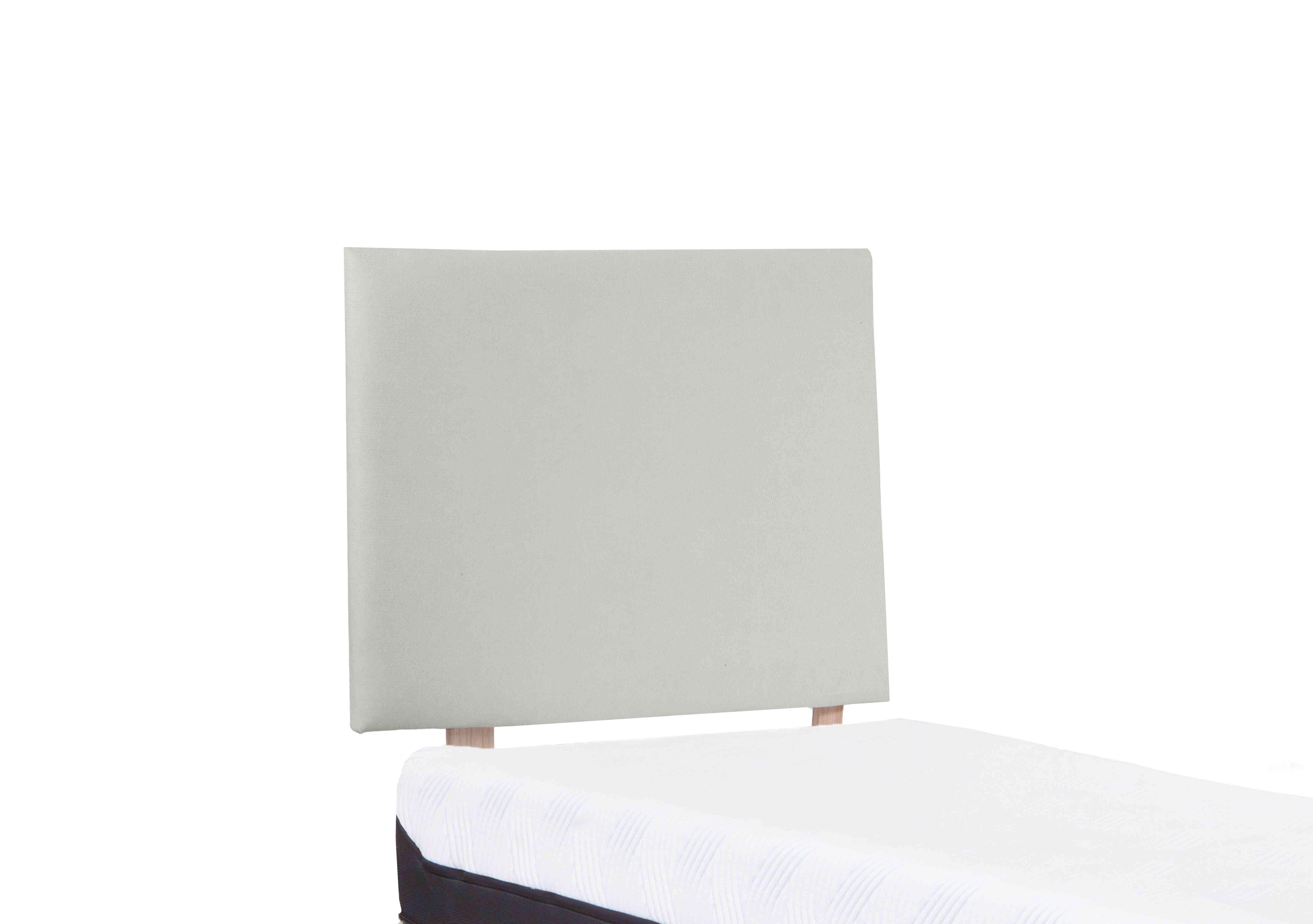 Buckingham Bledlow Strutted Headboard in Venice Silver on Furniture Village