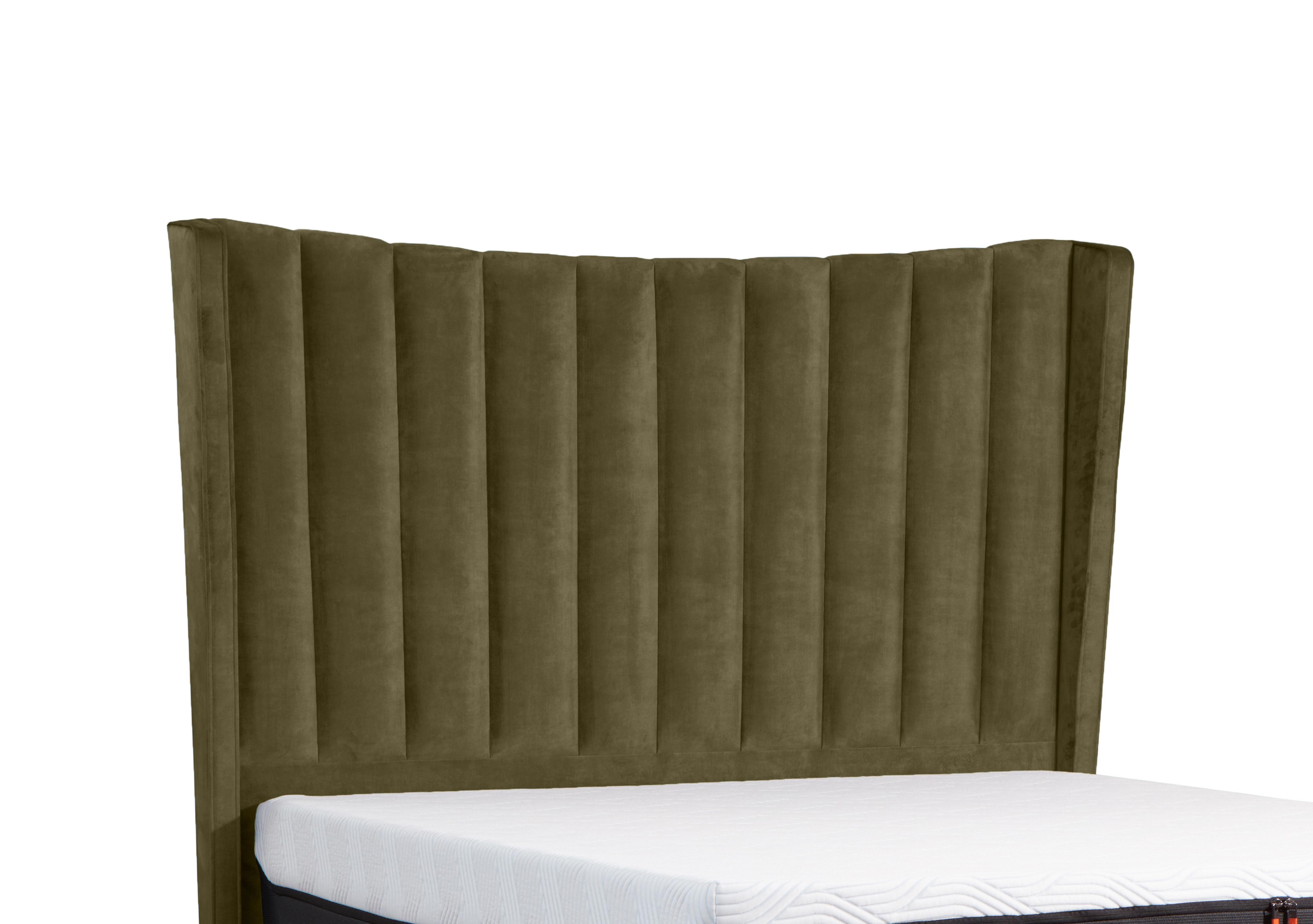 Suffolk Orford Floor Standing Headboard in Soho Green on Furniture Village