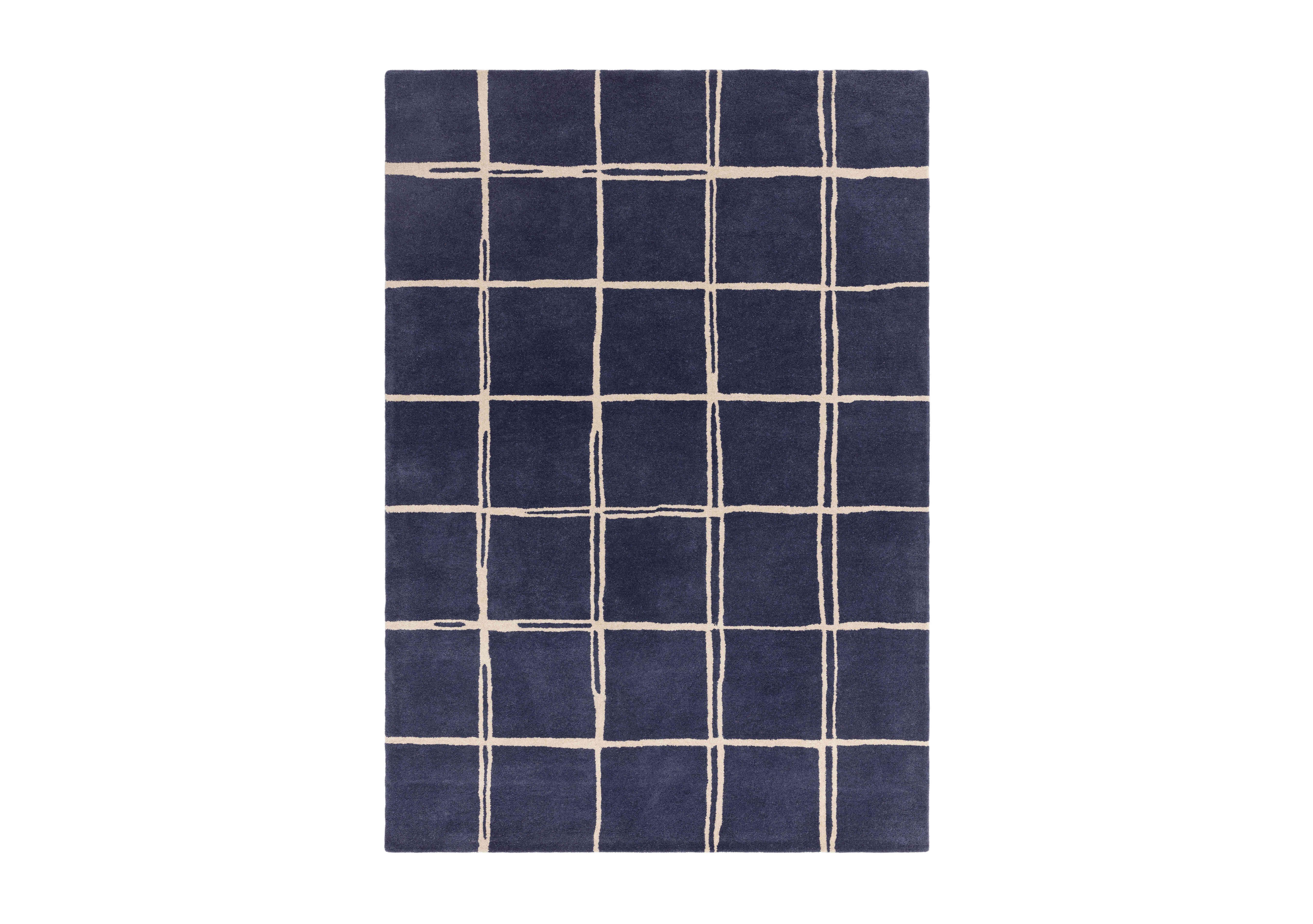 Alba Rug in Blue on Furniture Village