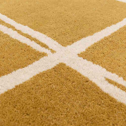 Alba Rug in Gold on Furniture Village