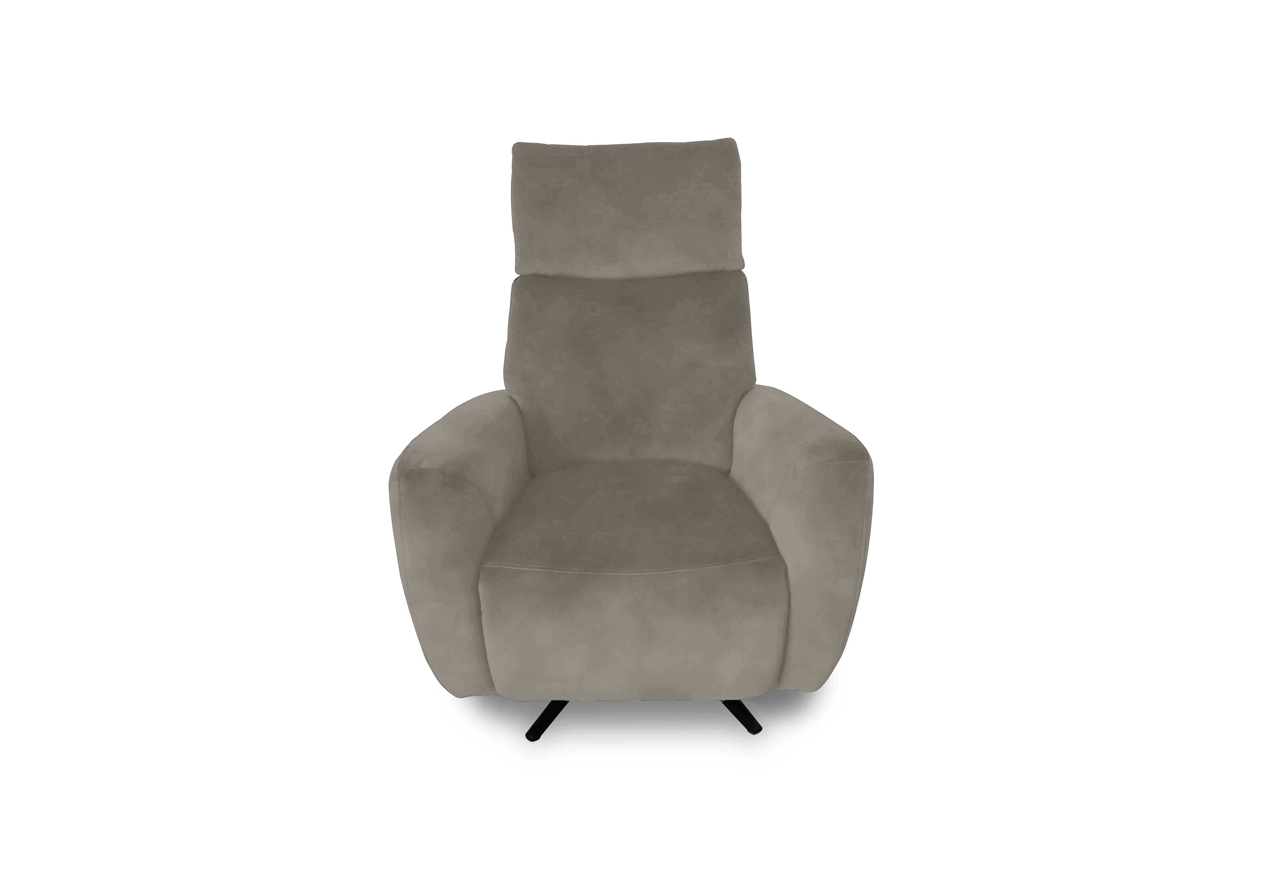 Designer Chair Collection Granada Fabric Power Recliner Swivel Chair with Massage Feature in Sfa-Pey-R05 Marble on Furniture Village