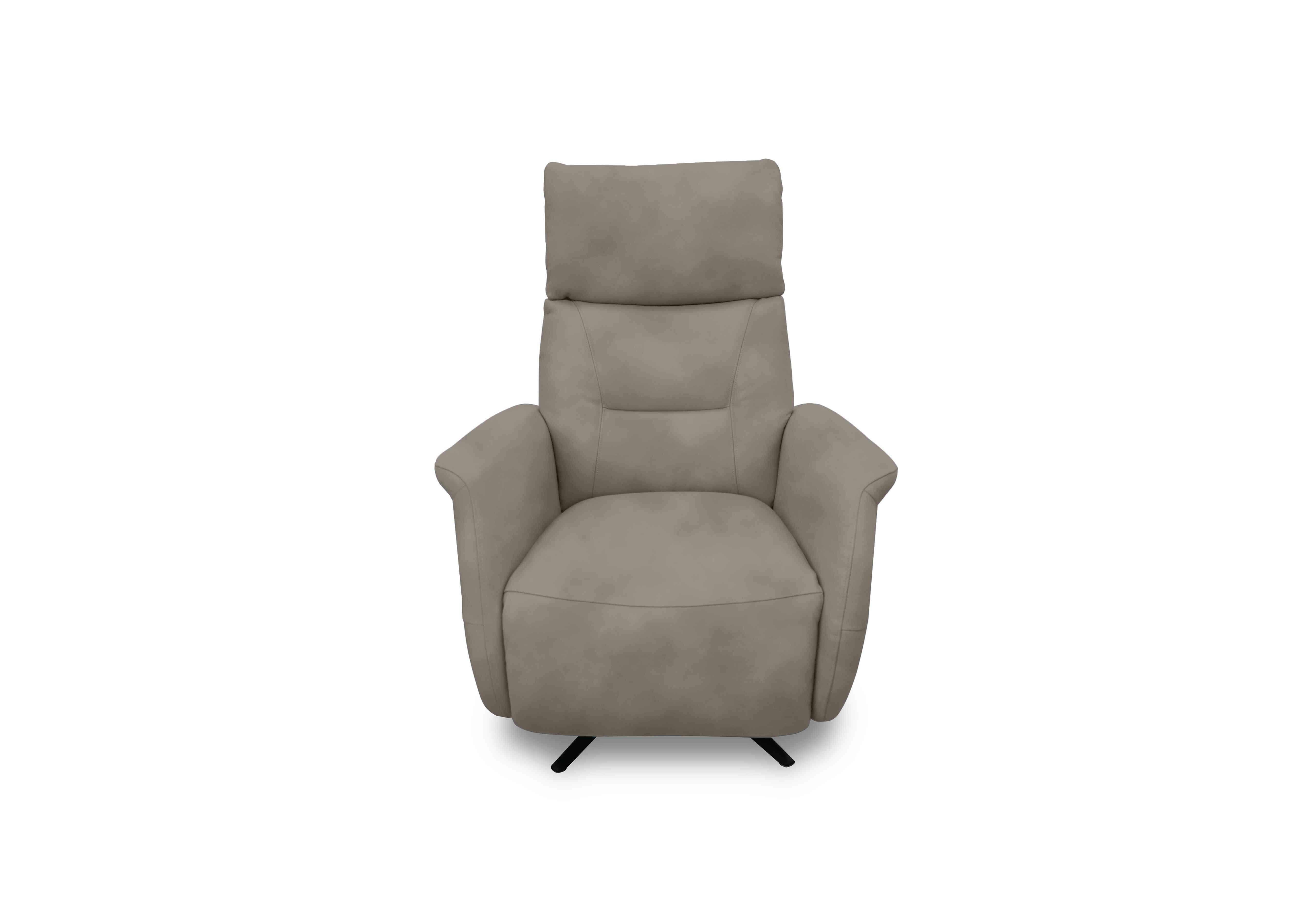 Designer Chair Collection Dusseldorf Fabric Power Recliner Swivel Chair in Sfa-Pey-R05 Marble on Furniture Village