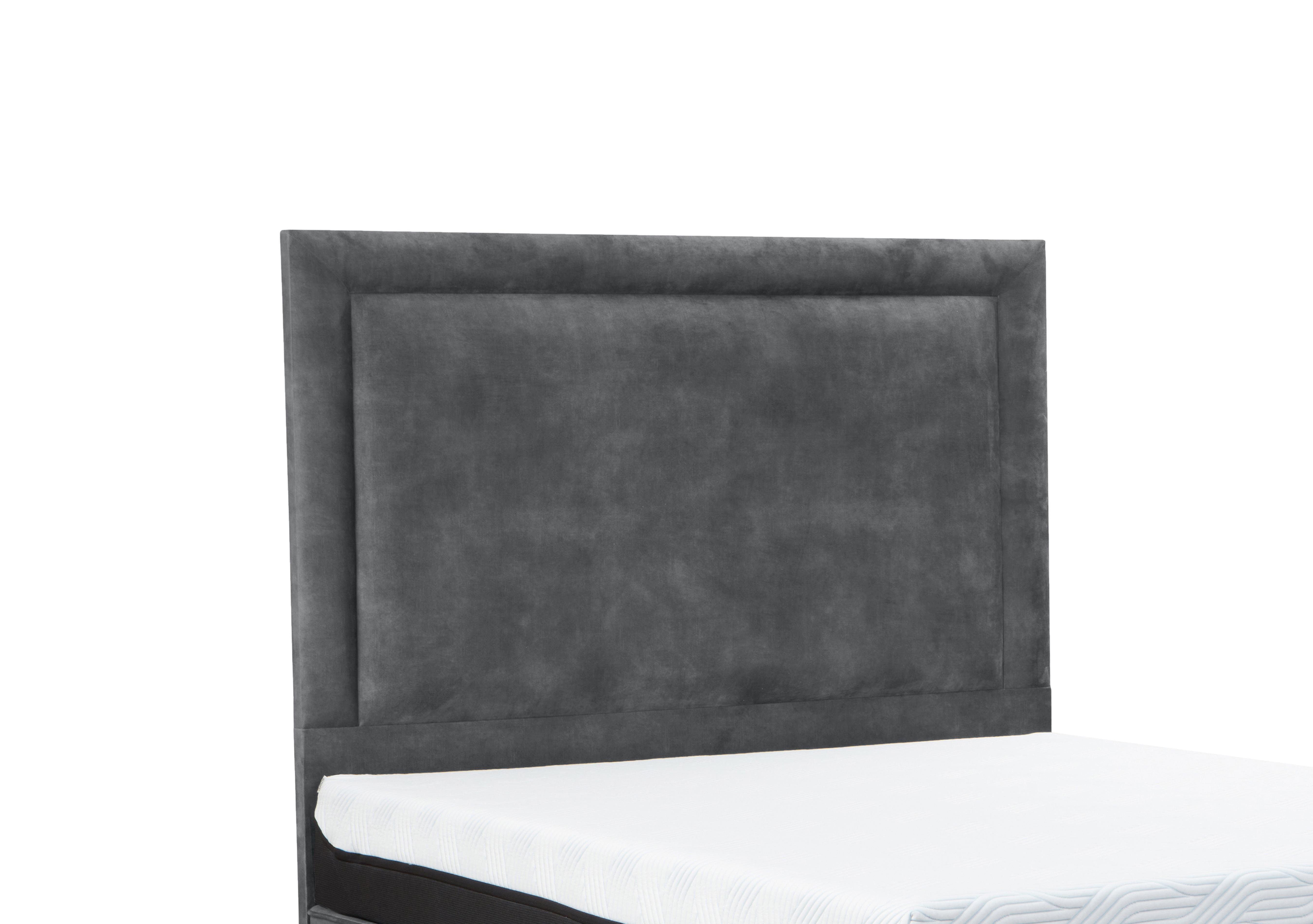 Suffolk Southwold Floor Standing Headboard in Soho Dark Grey on Furniture Village