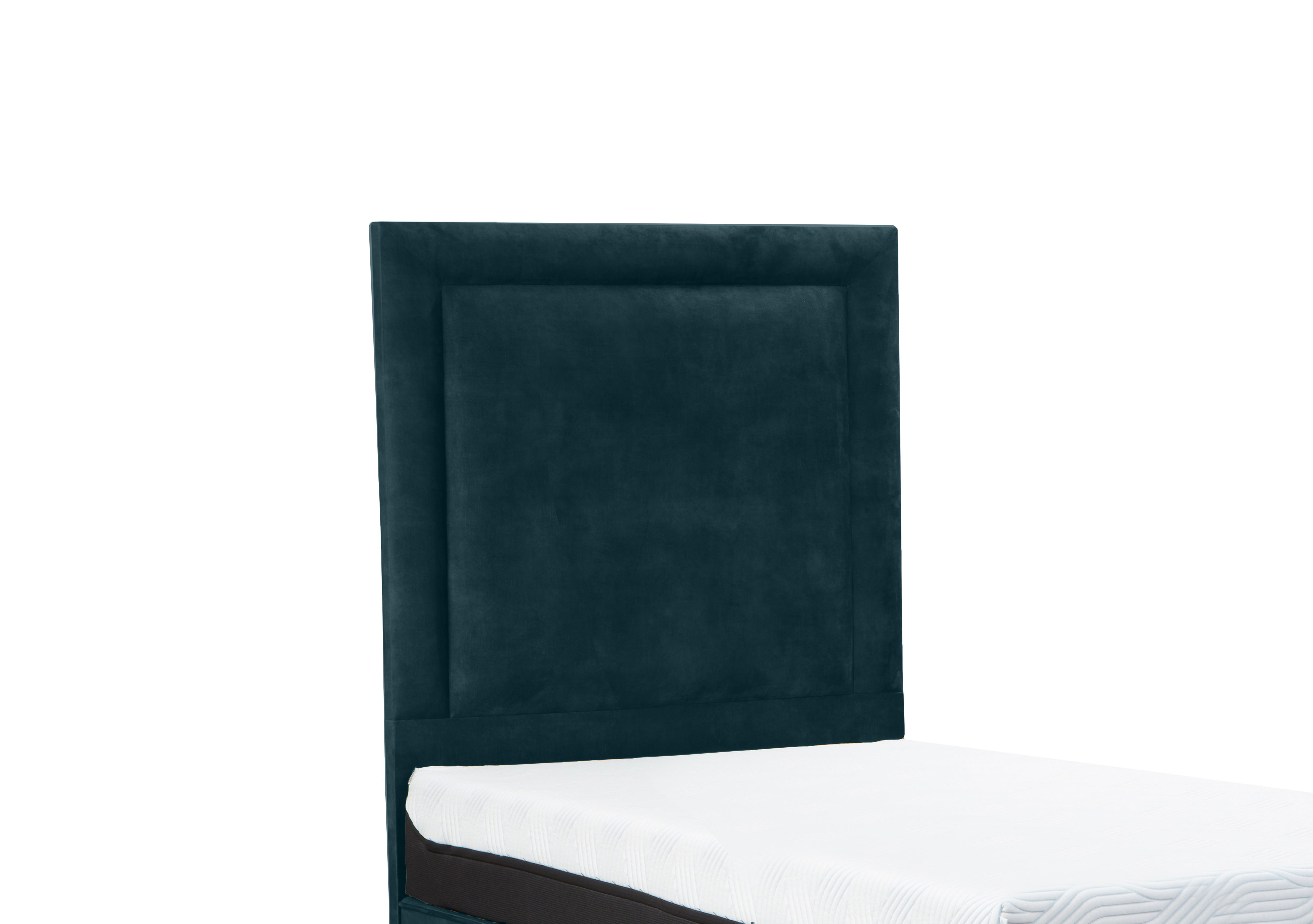 Suffolk Southwold Floor Standing Headboard in Velvet Emerald on Furniture Village