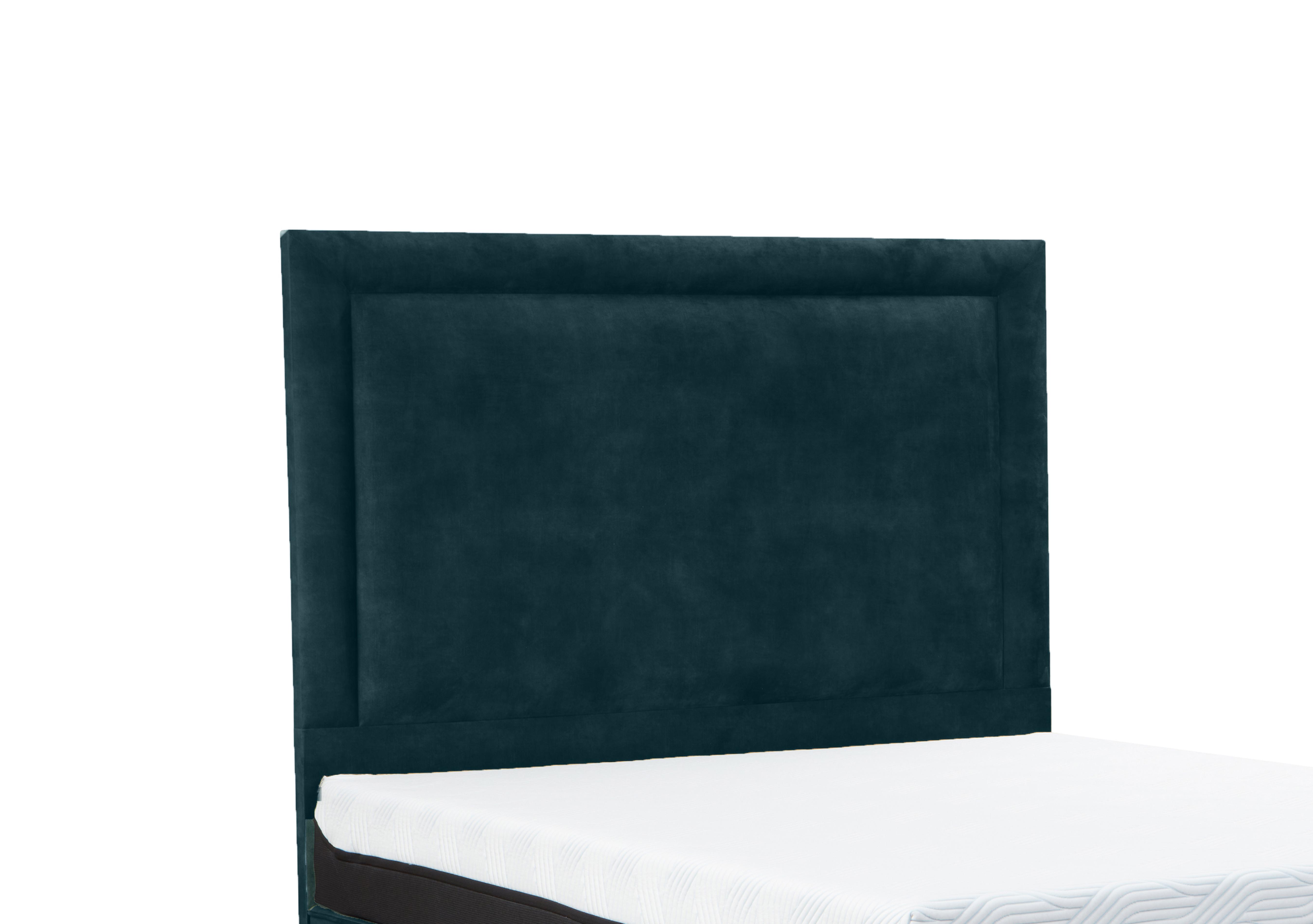 Suffolk Southwold Floor Standing Headboard in Velvet Emerald on Furniture Village