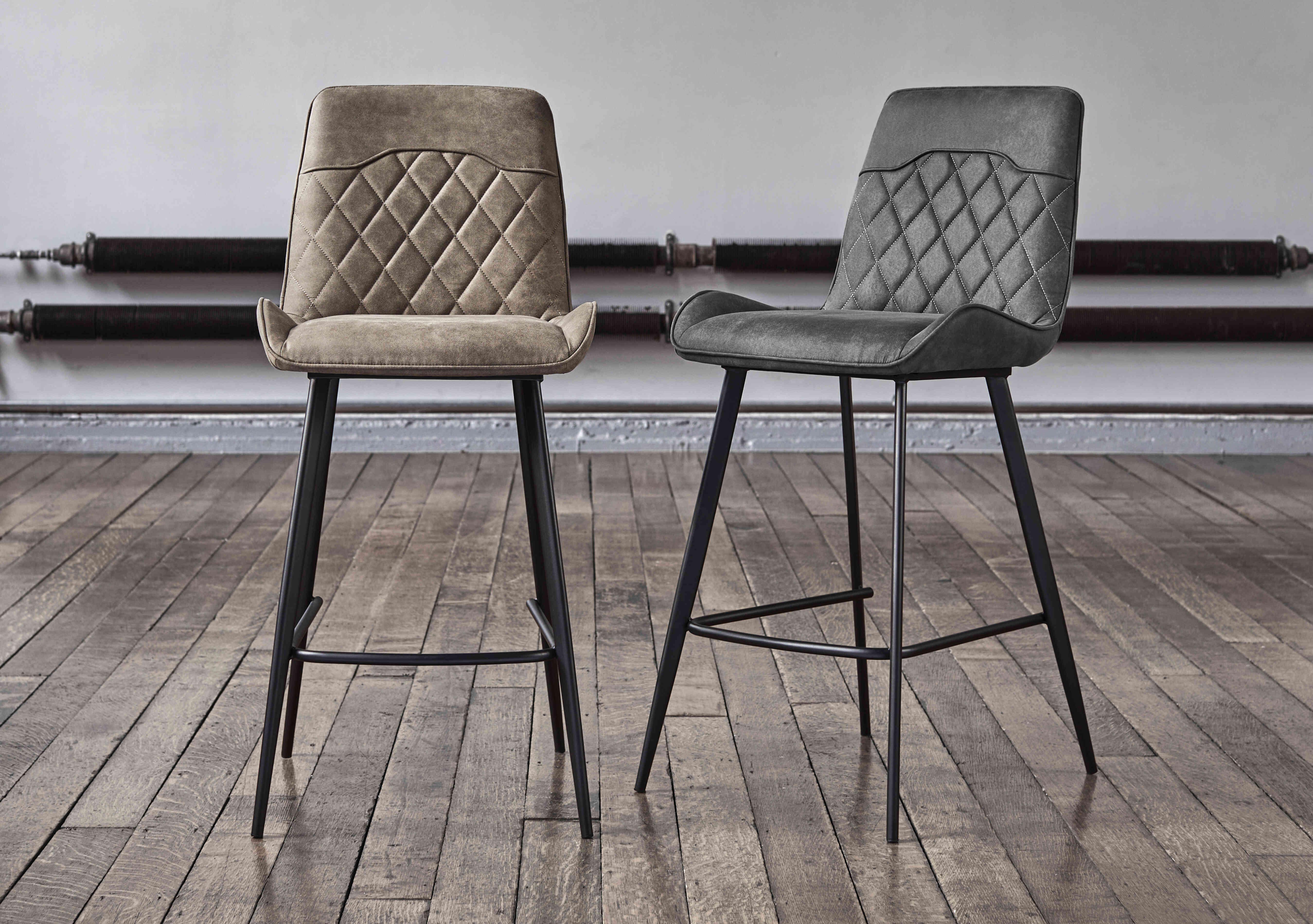 Warrior Pair of Standard Bar Stools in  on Furniture Village