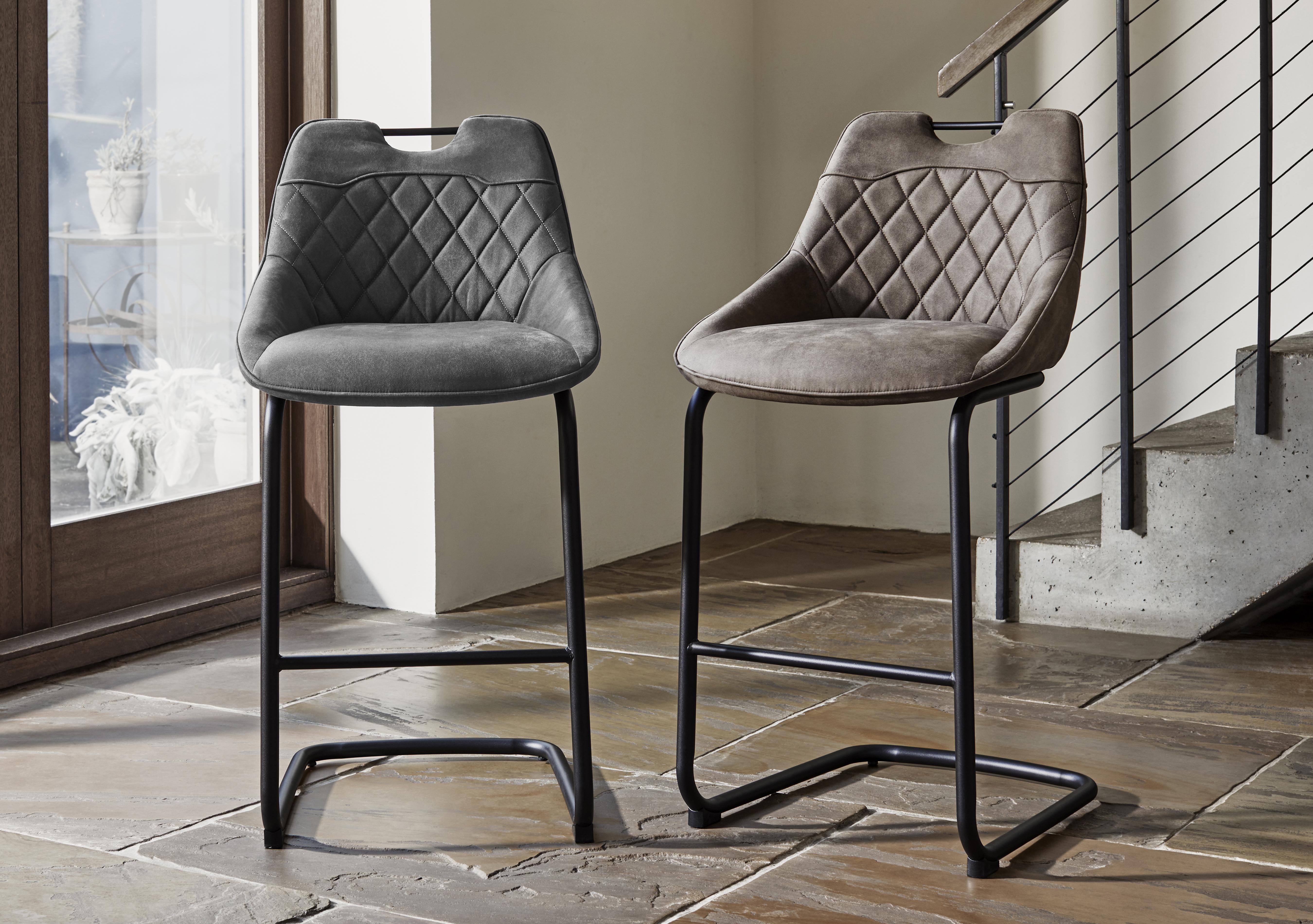 Warrior Pair of Cantilever Bar Stools in  on Furniture Village