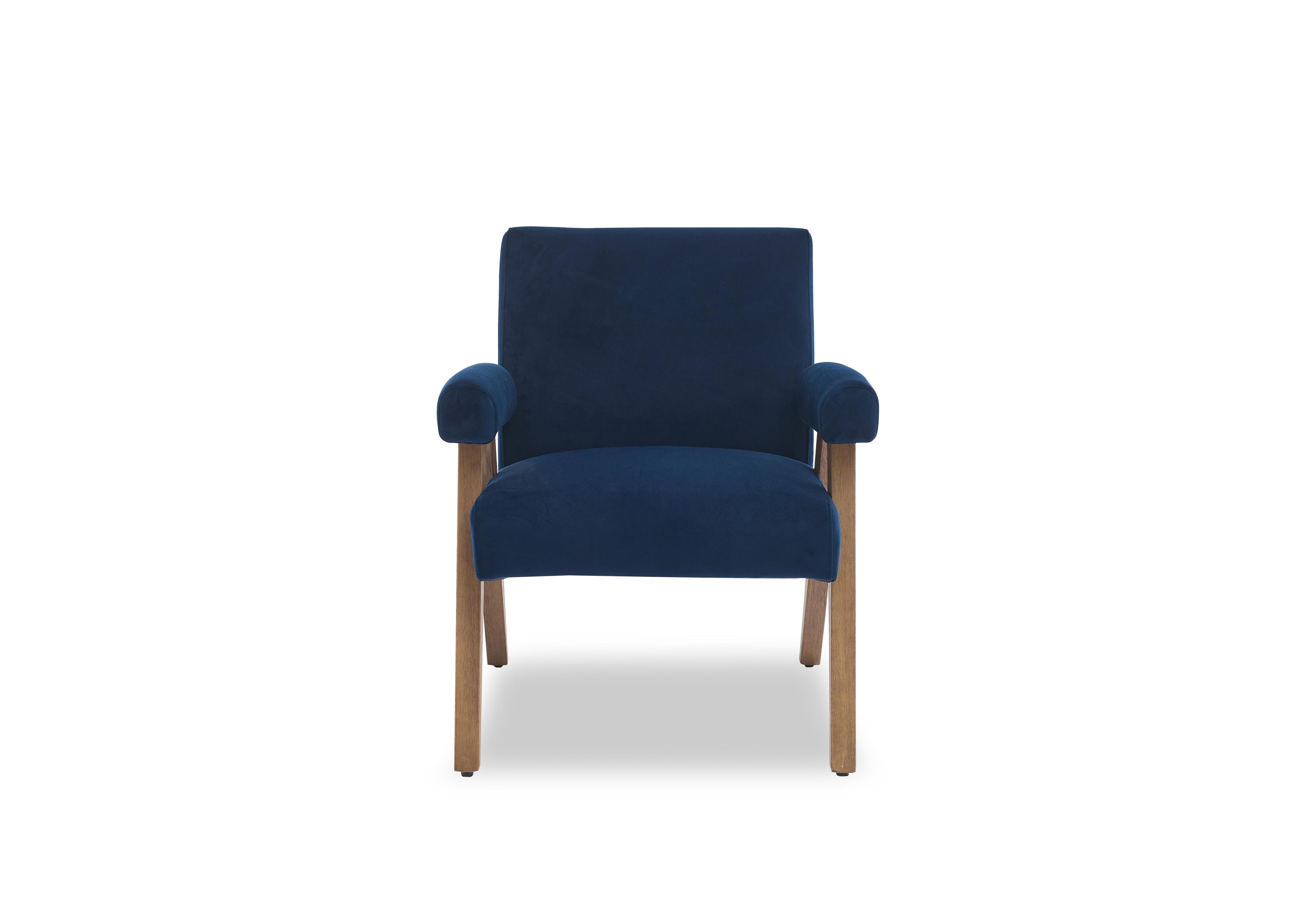 Crosby Fabric Chair in Royal Blue on Furniture Village