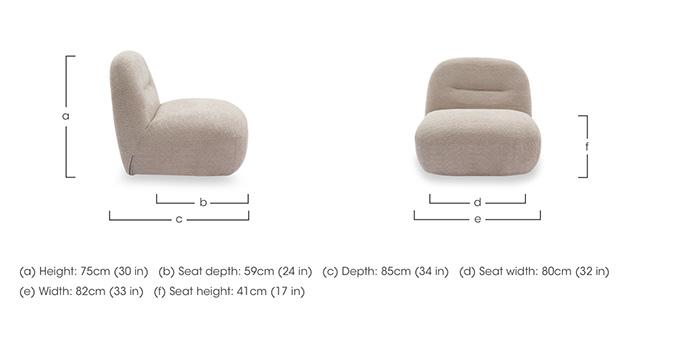 Bing Fabric Swivel Chair in  on Furniture Village