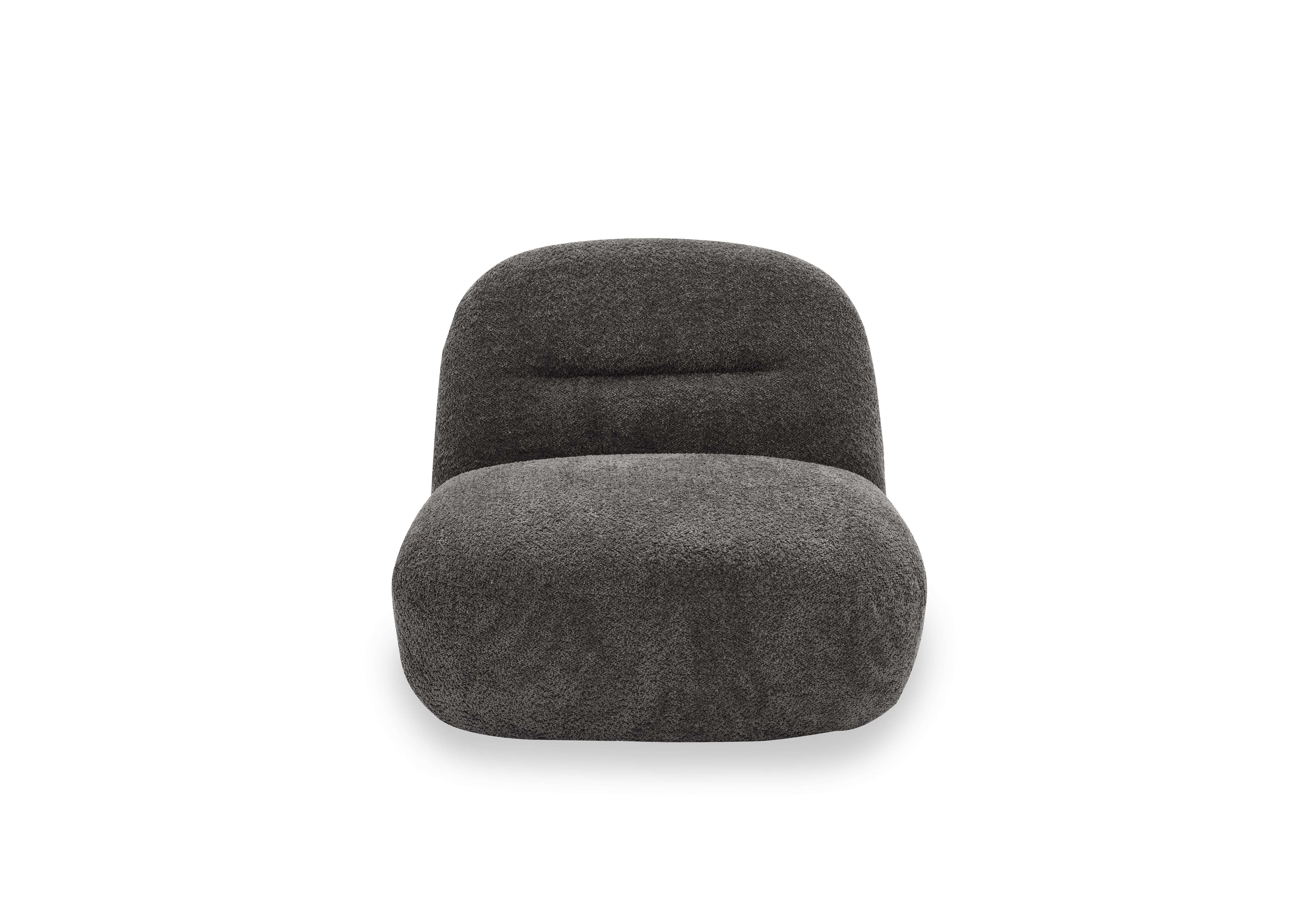 Bing Fabric Swivel Chair in Shadow on Furniture Village