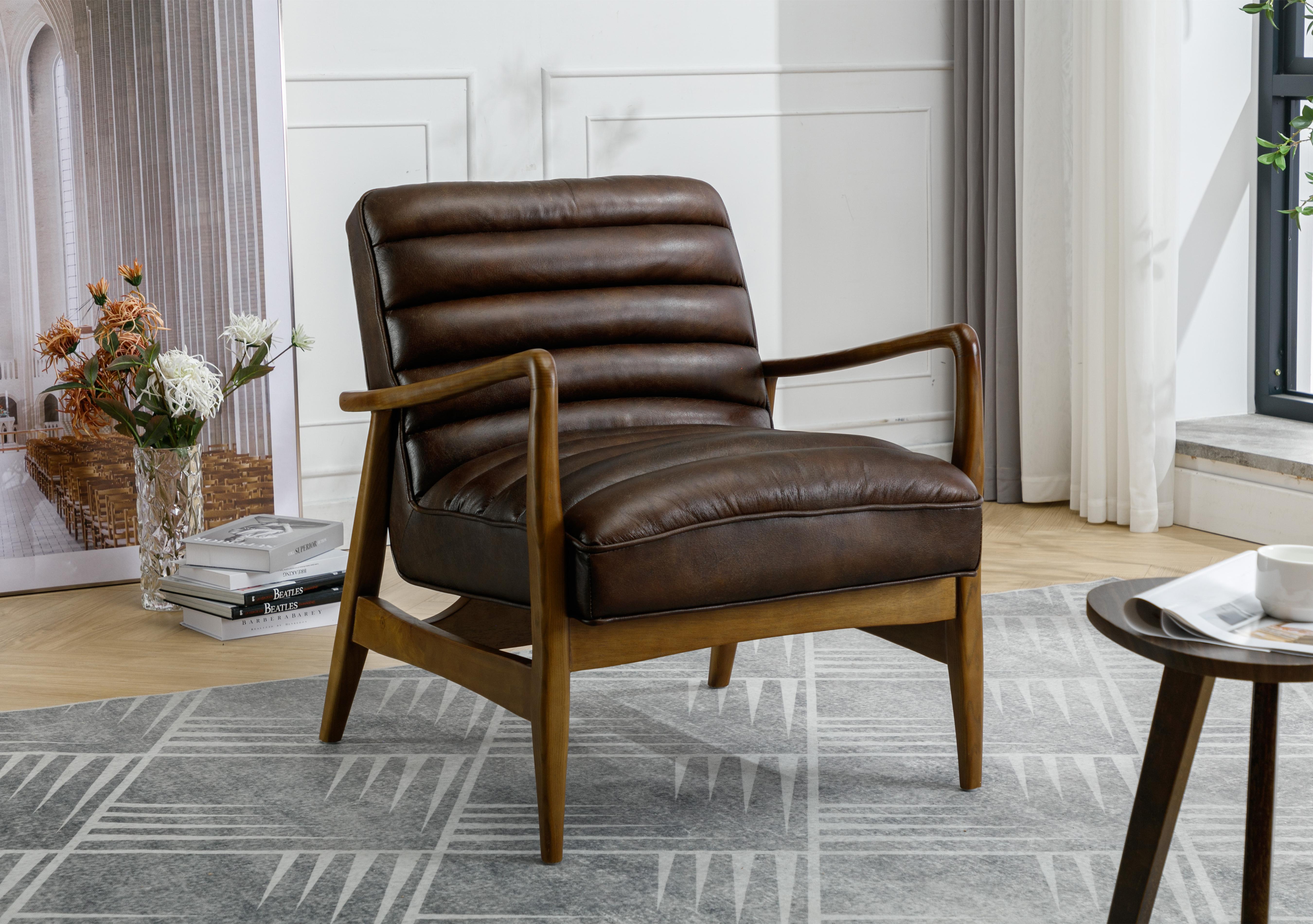 Director Leather Chair in  on Furniture Village