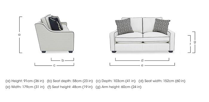 Celine 2 Seater Sofa in  on Furniture Village