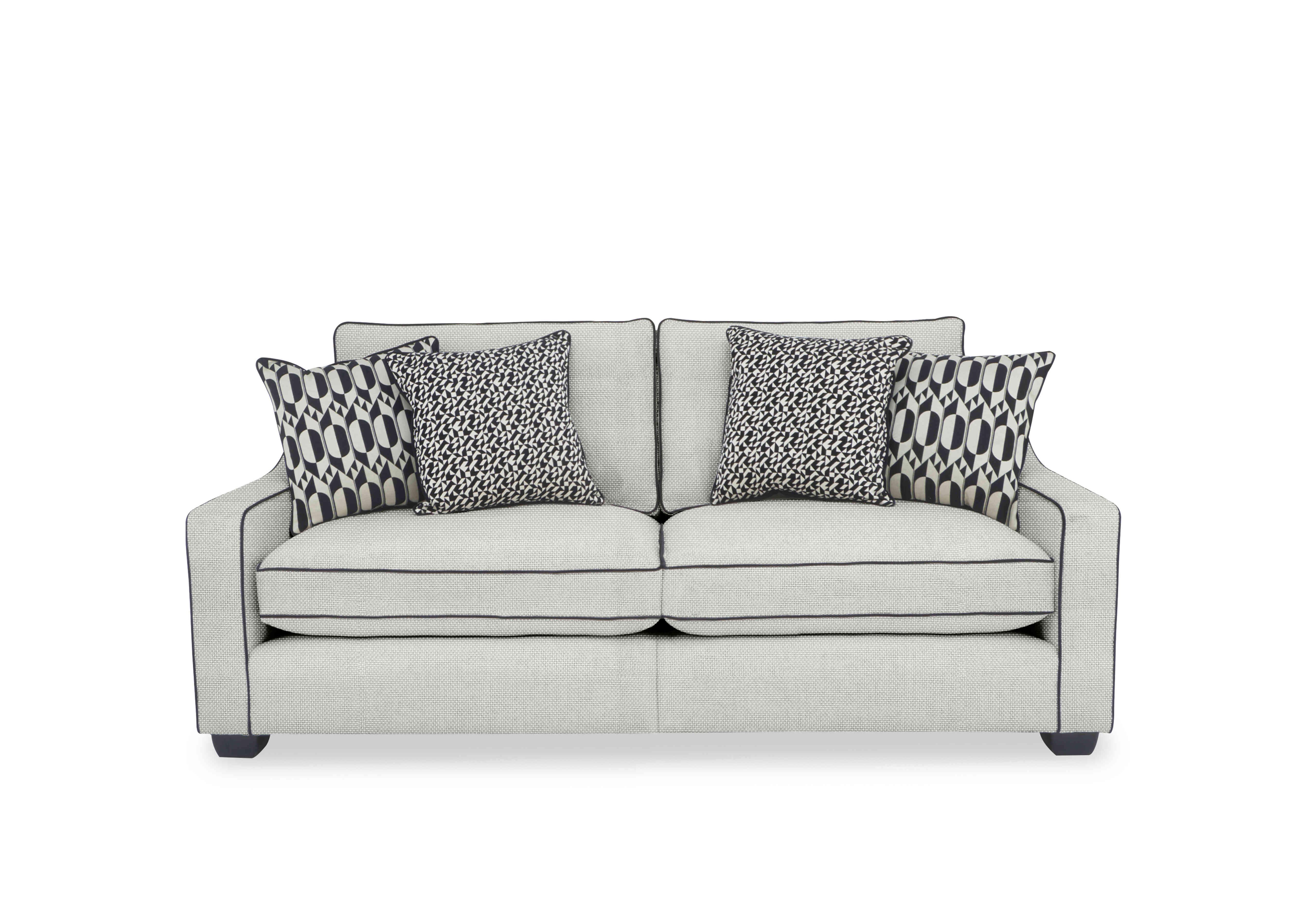 Celine 3 Seater Sofa in Dice Monochrome Eb Cp on Furniture Village