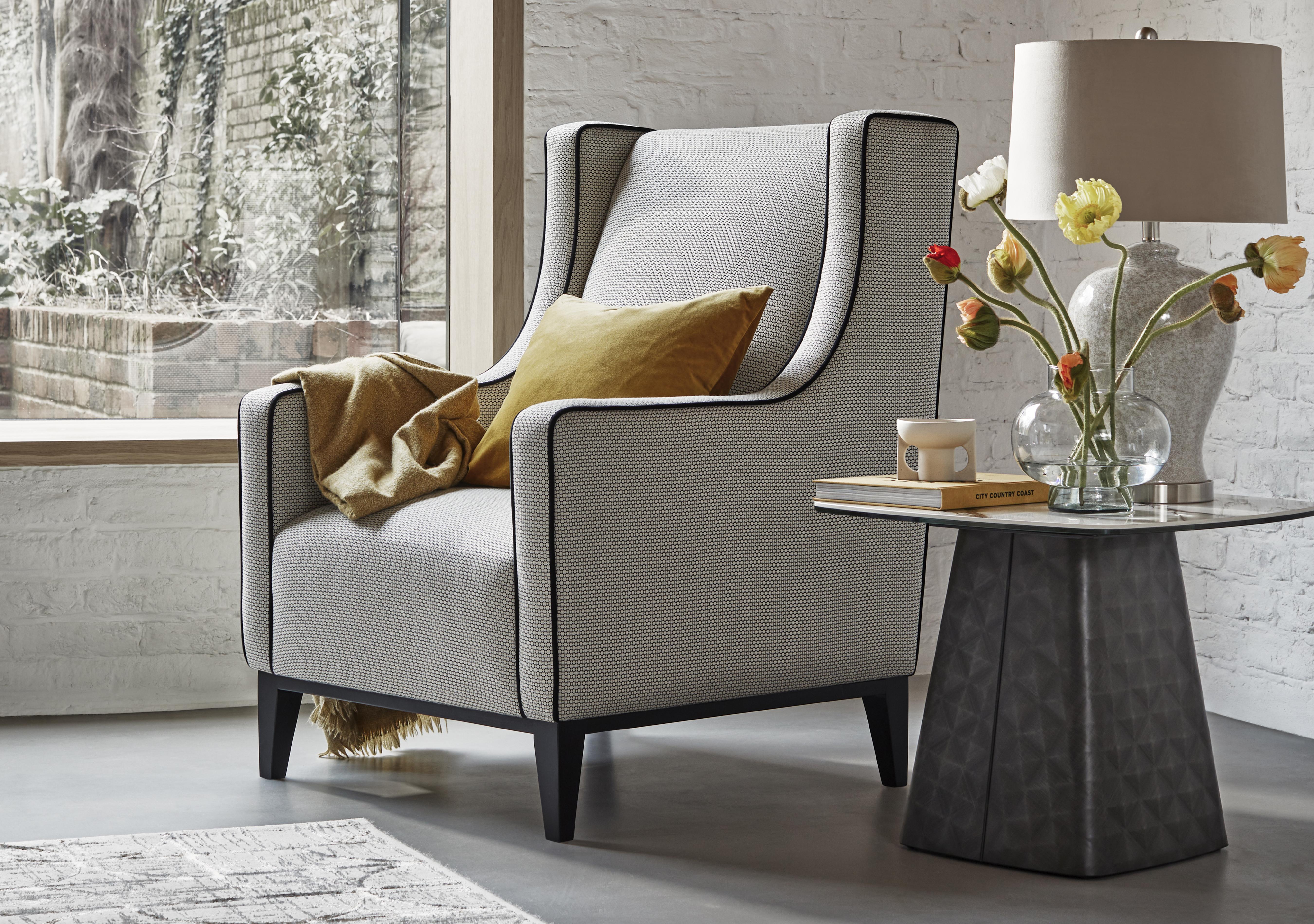 Celine Accent Chair in  on Furniture Village