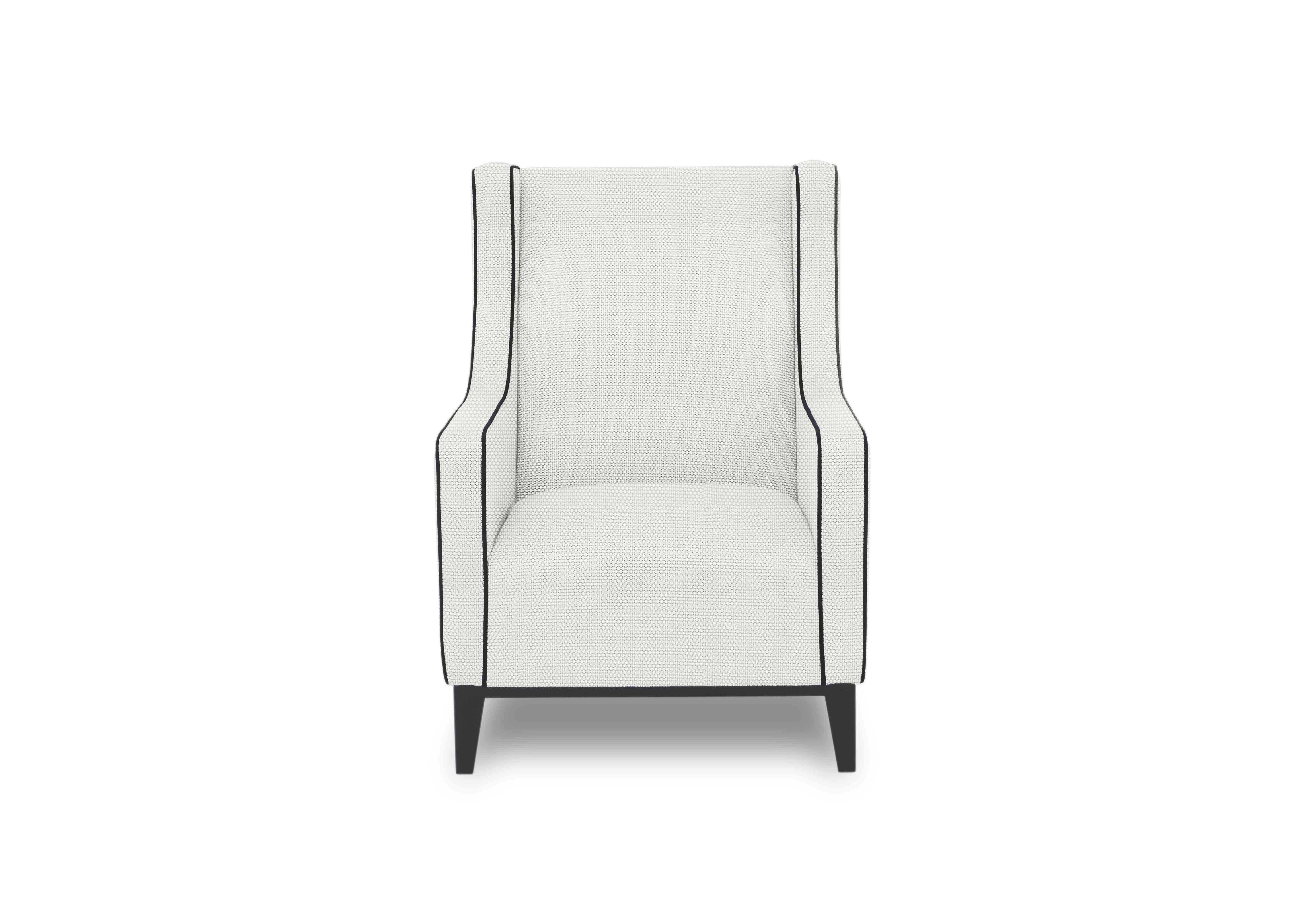 Celine Accent Chair in Dice Monochrome Eb Cp on Furniture Village