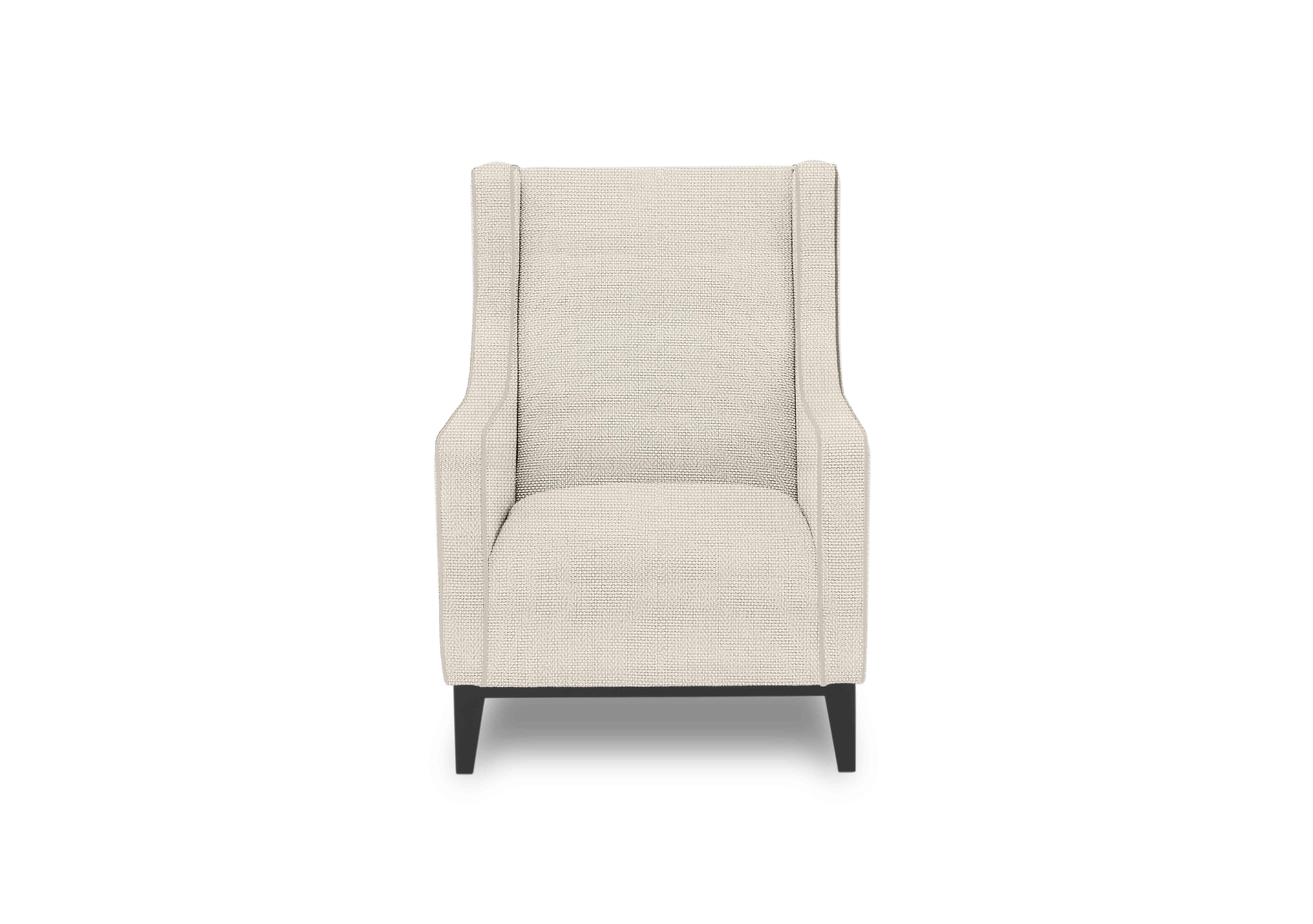Celine Accent Chair in Dice Natural Eb Sp on Furniture Village