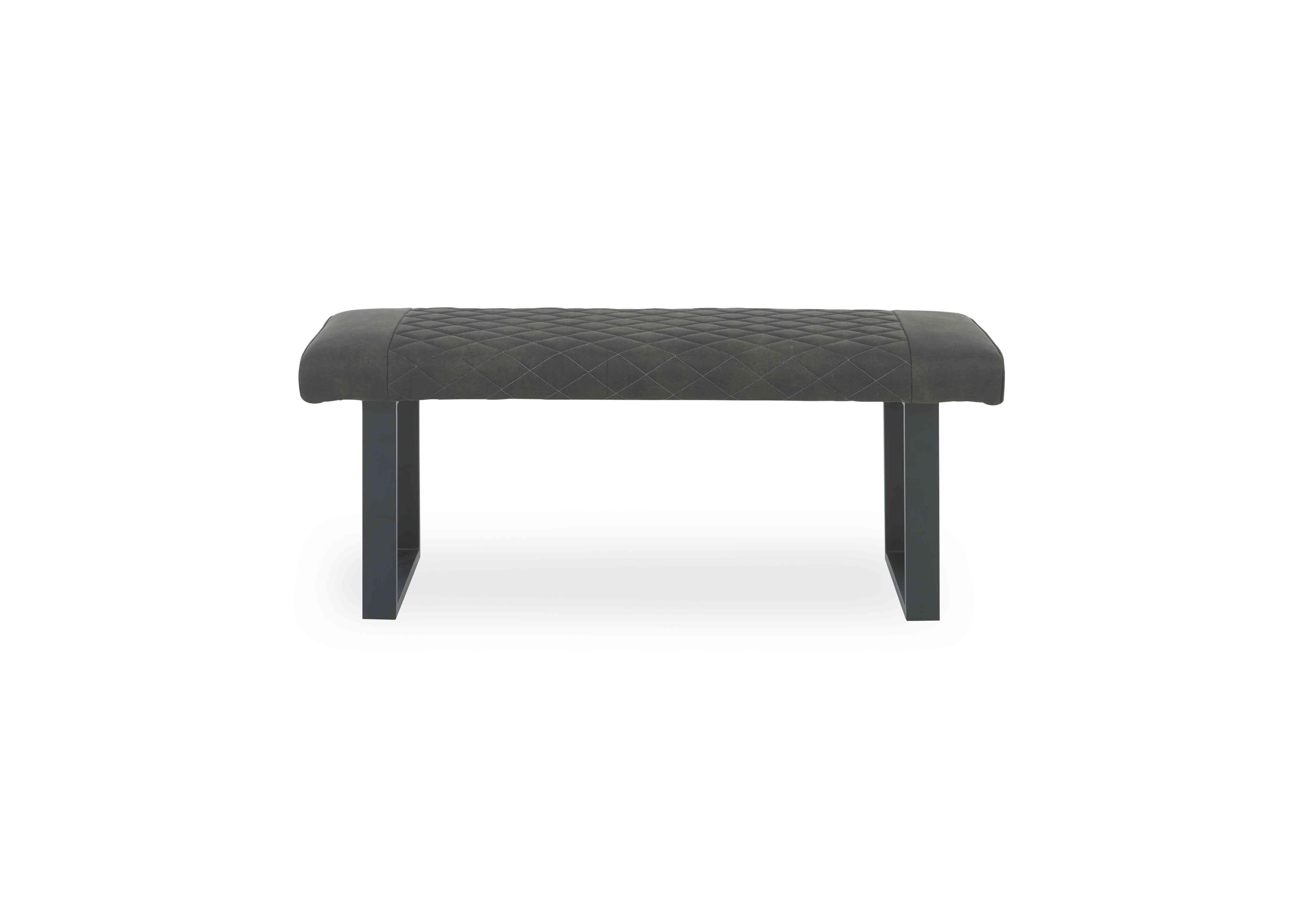 Warrior Standard Dining Bench in Grey on Furniture Village