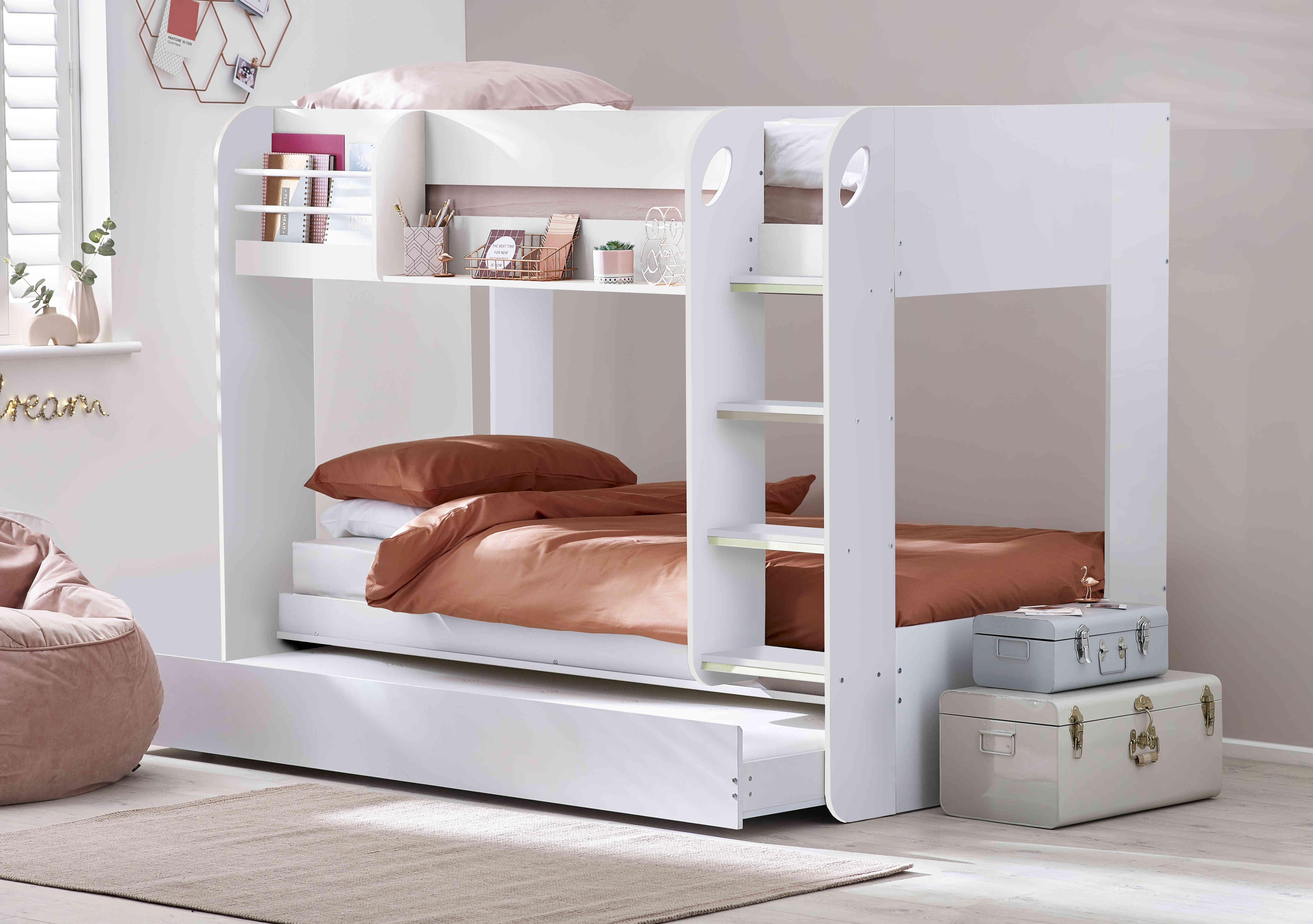 Anna Bunk Bed with Trundle in  on Furniture Village