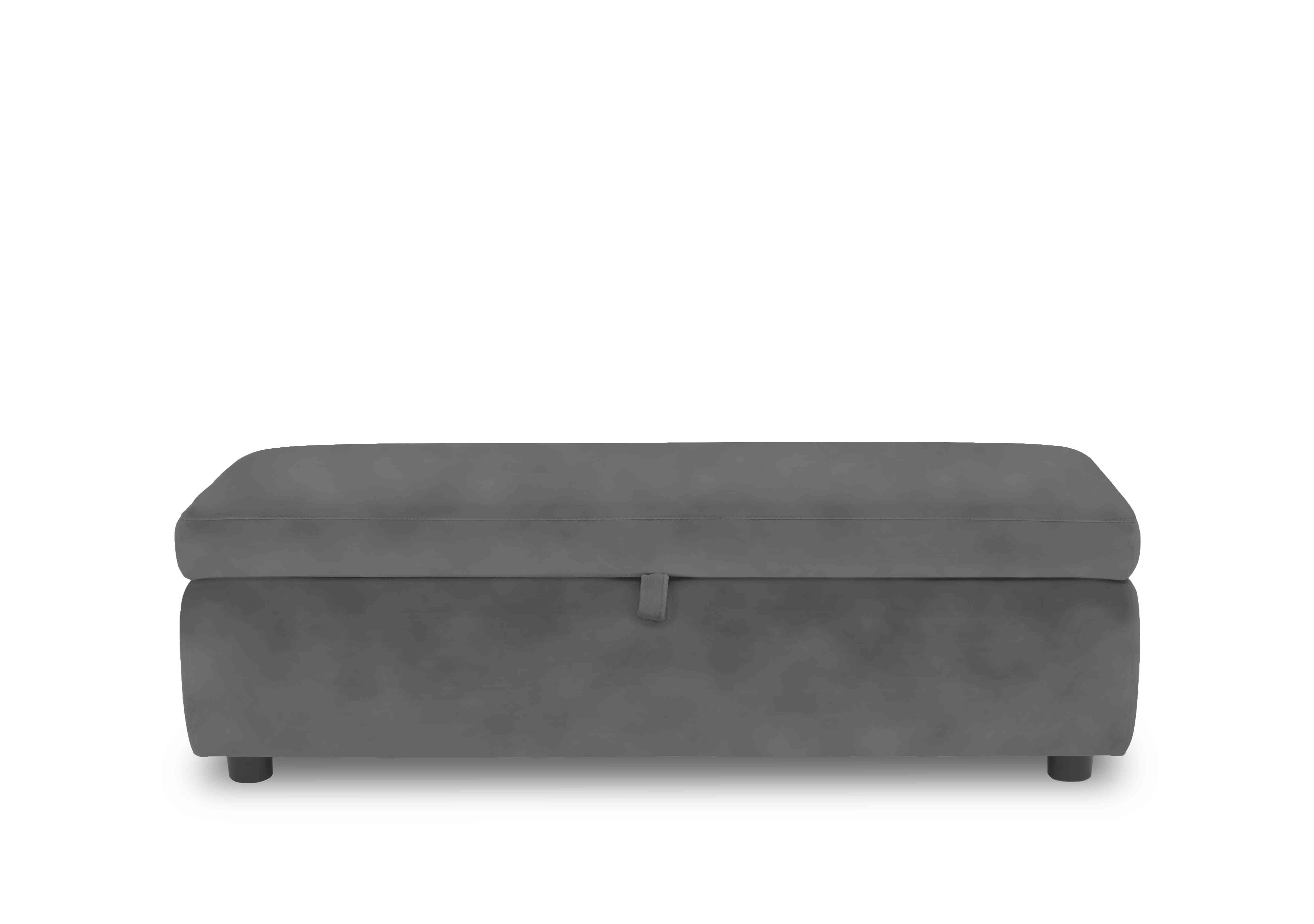 Stark 150cm Fabric Blanket Box in Bfa-Bey-R19 Graphite on Furniture Village