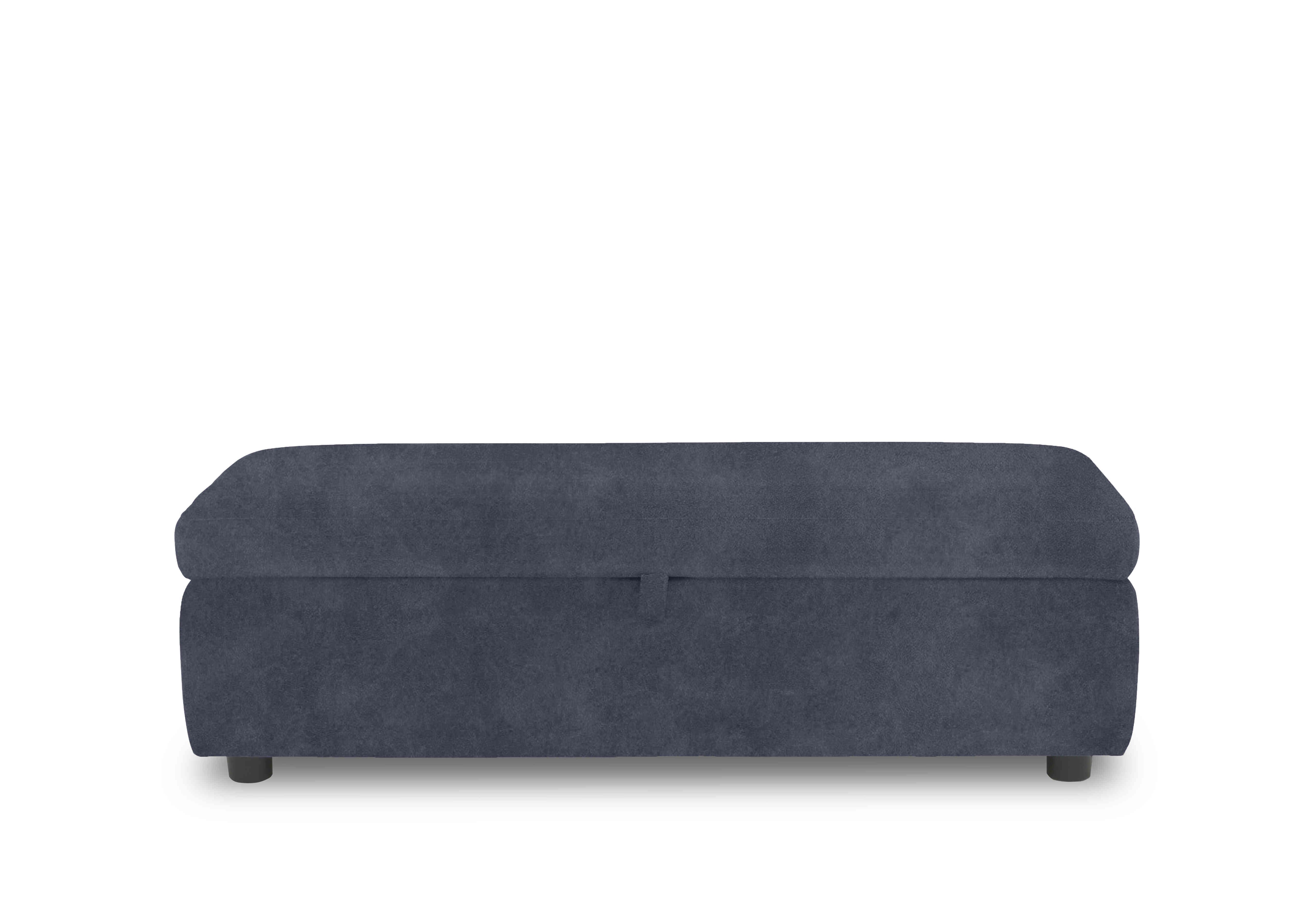 Stark 150cm Fabric Blanket Box in Bfa-Ori-R23 Blue on Furniture Village