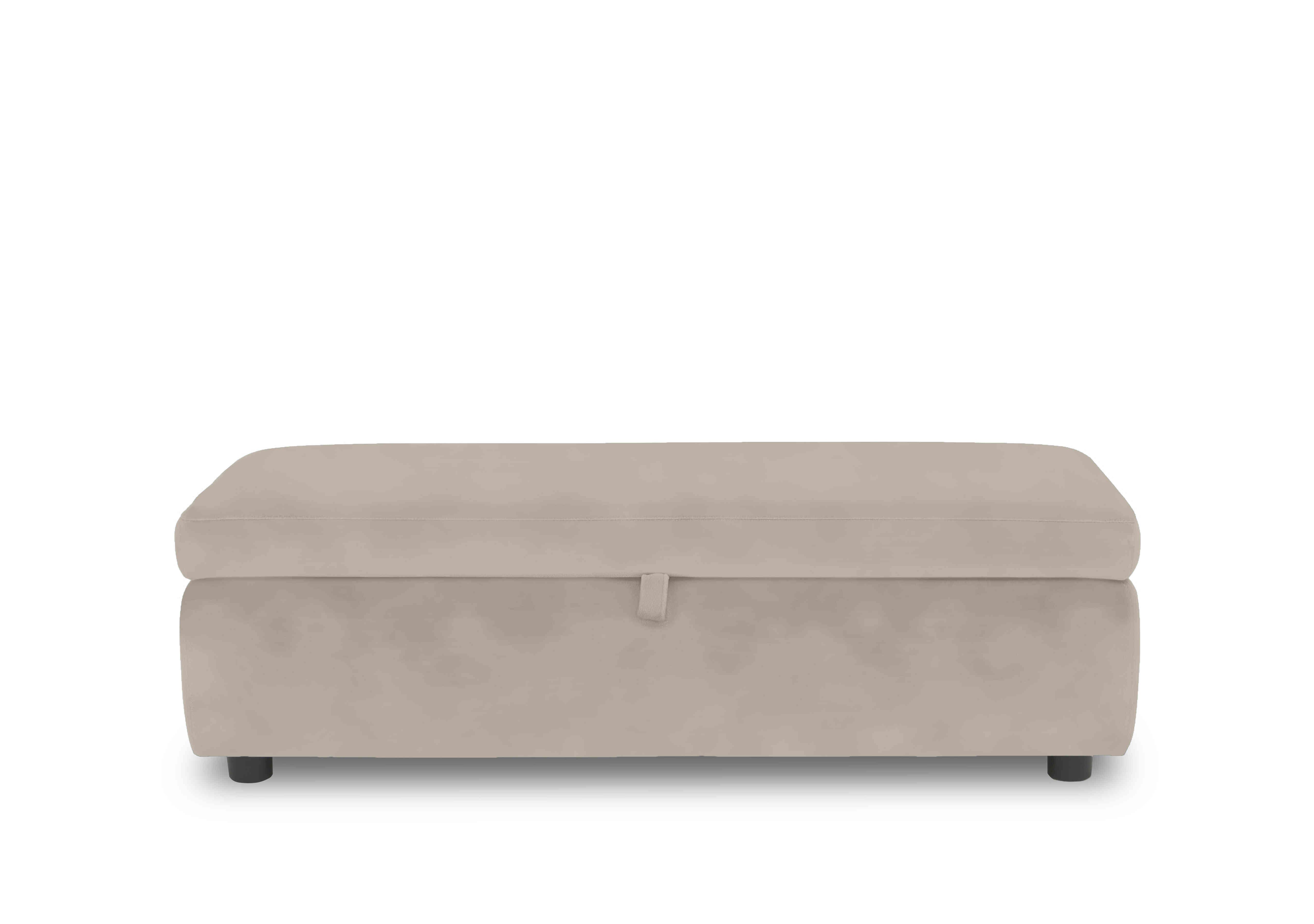 Stark 150cm Fabric Blanket Box in Fab-Meg-R32 Light Khaki on Furniture Village